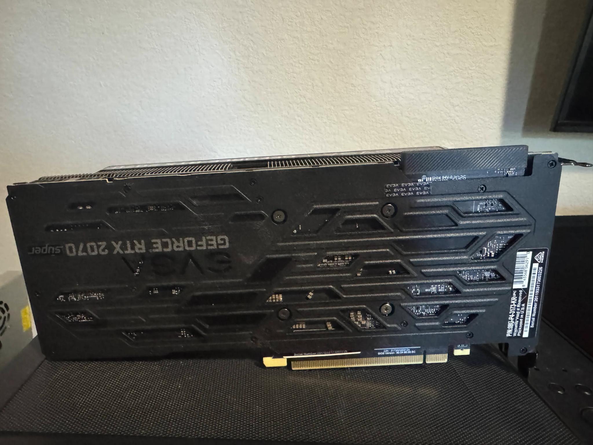 EVGA NVIDIA RTX 2070 Super! Excellent Condition, Not Overclocked/Stressed