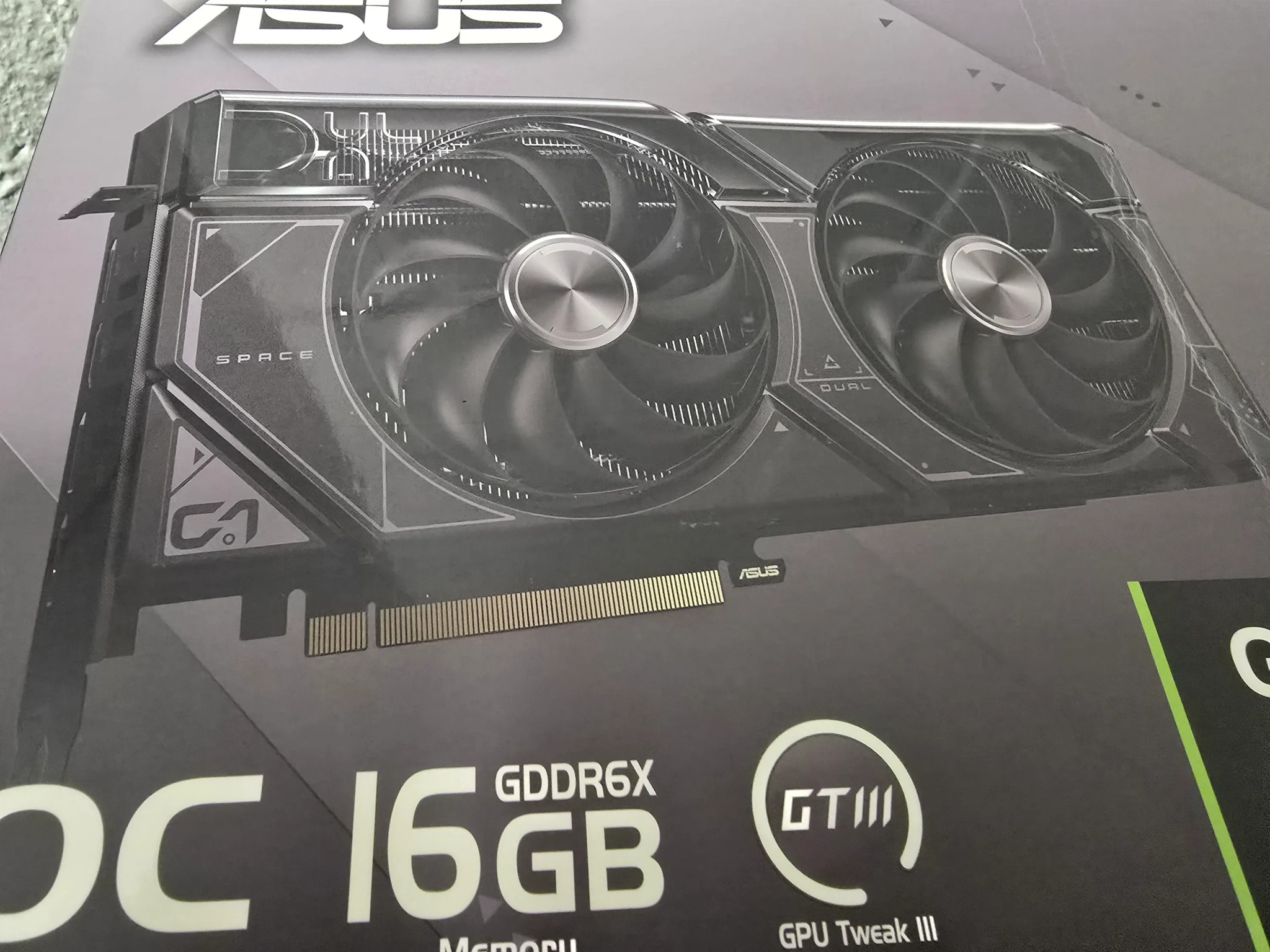 Asus 4070 Ti Super 16gb VRAM Dual Fan