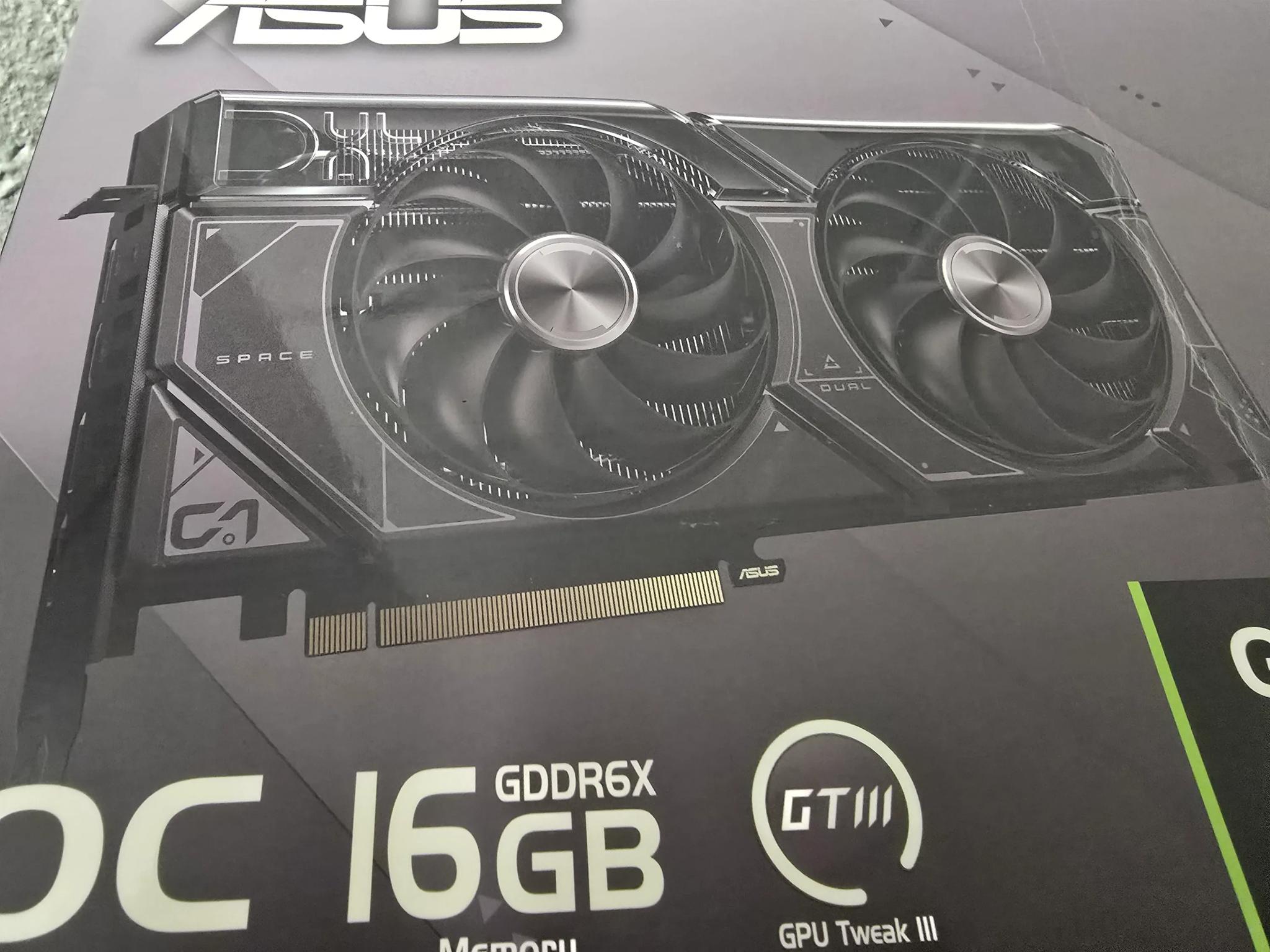 Asus 4070 Ti Super 16gb VRAM Dual Fan