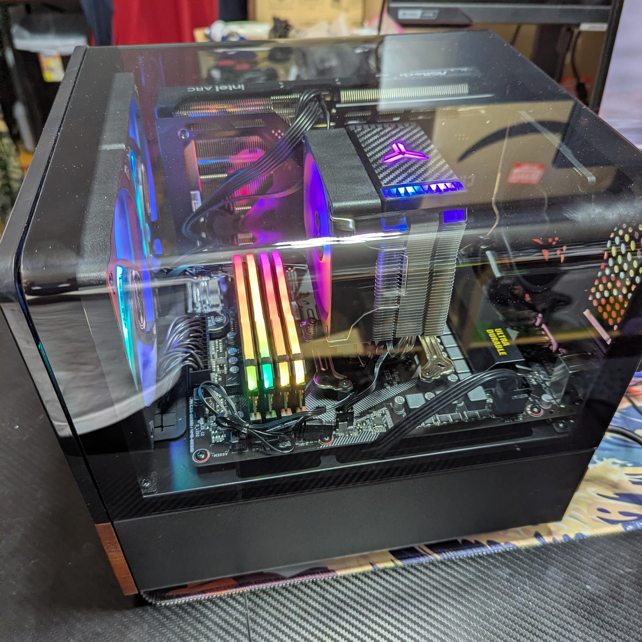 AMD Ryzen 7 5800XT|ASRock ARC B580 12GB|32GB DDR4 RGB 3200Mhz|1TB NVME SSD M.2|Windows 11 Home