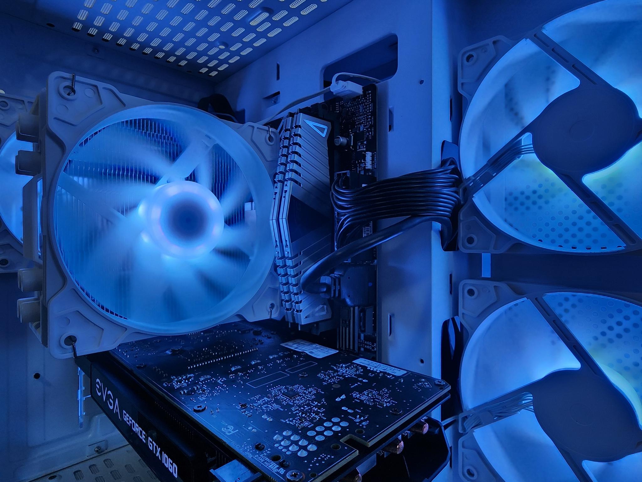 💙🤍💙 EVGA GeForce GTX 1060 // Intel Core i3 10105F // XPG Z1 16GB 3200MHz