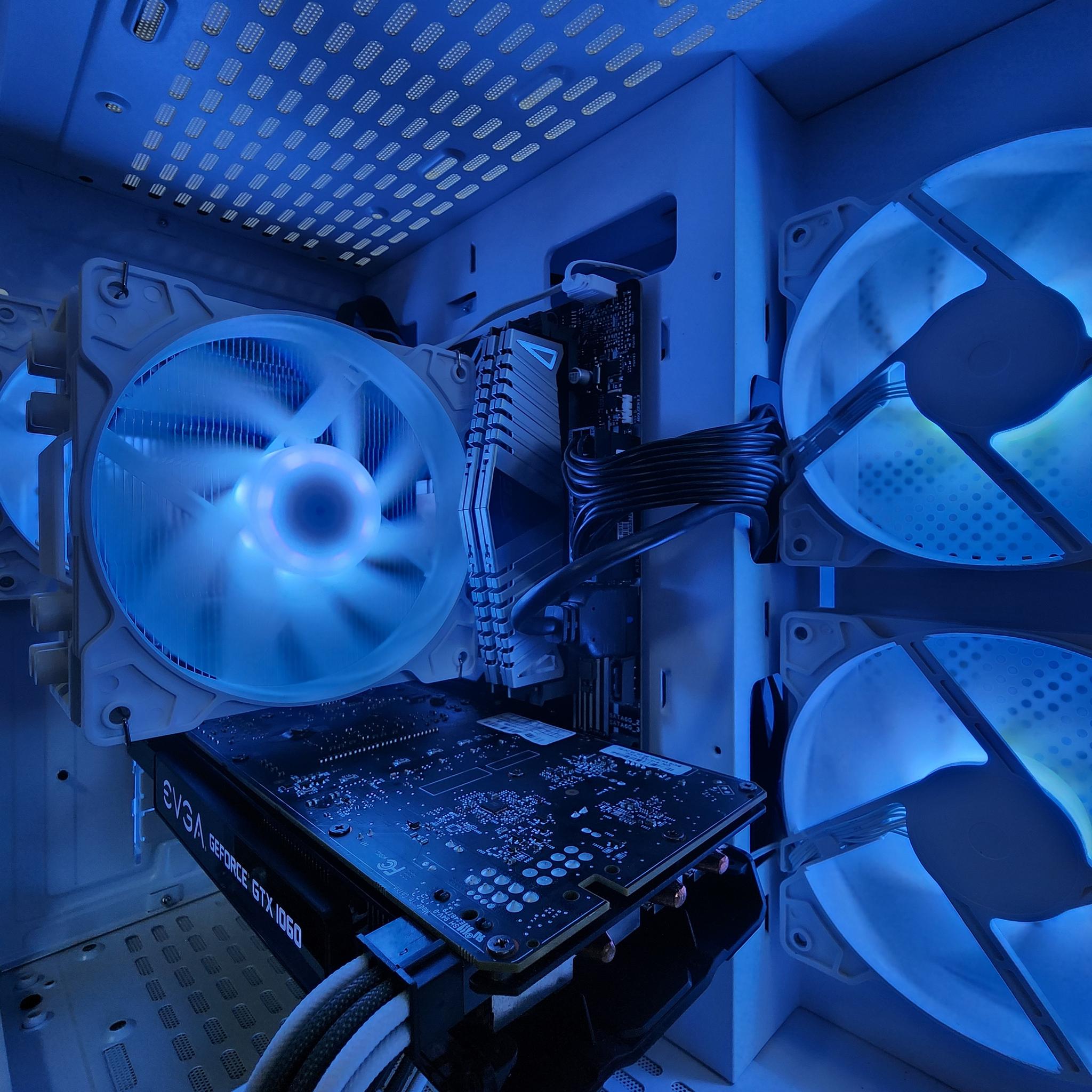 💙🤍💙 EVGA GeForce GTX 1060 // Intel Core i3 10105F // XPG Z1 16GB 3200MHz
