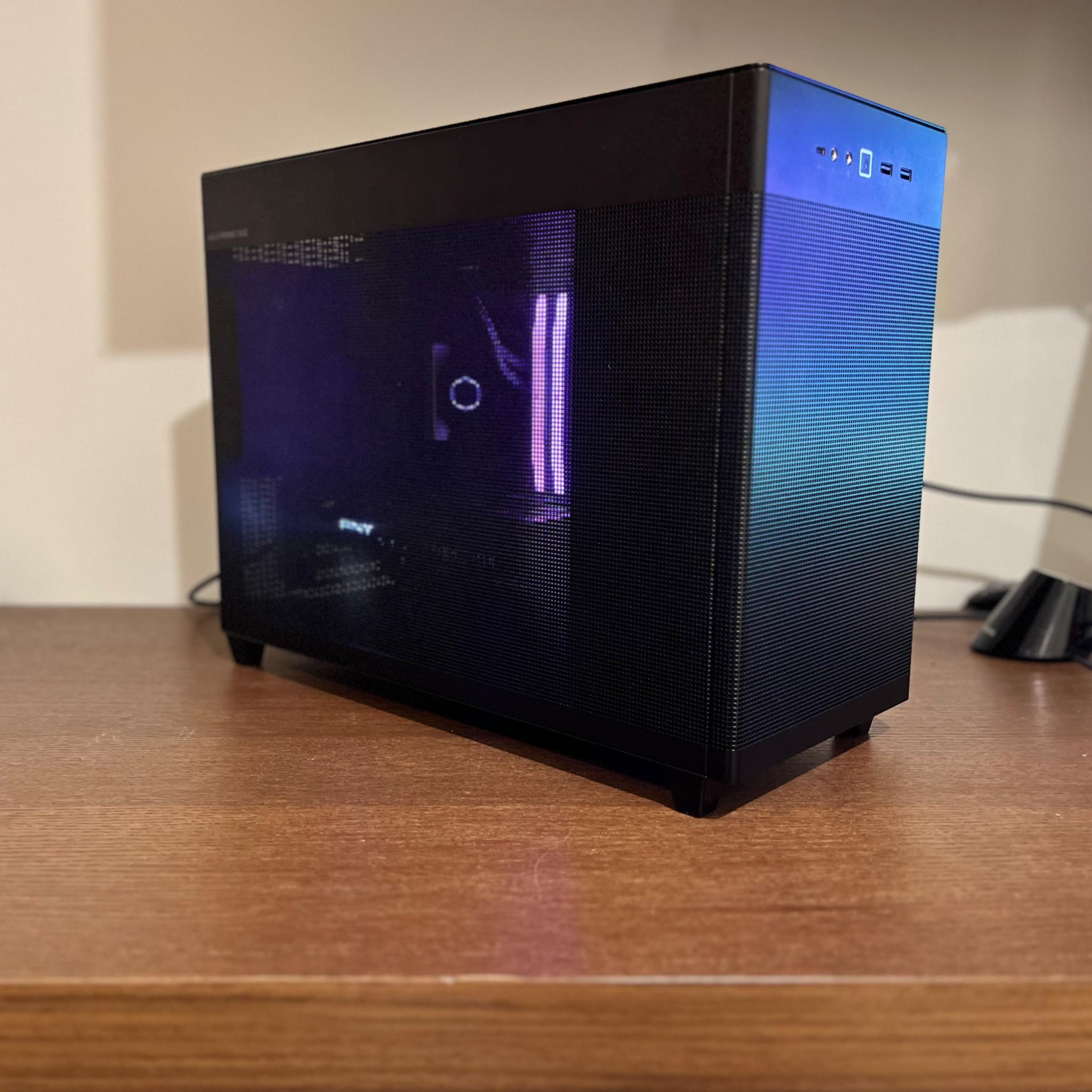Intel i7 13700F | RTX 3060 Ti | Midnight Moon ⚫️🌙 Gaming PC