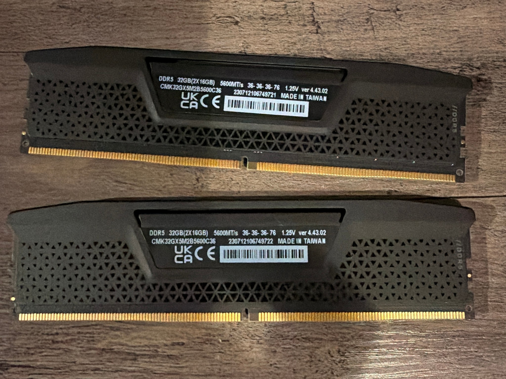 Corsair Vengeance DDR5 32Gb 5600 MT/s