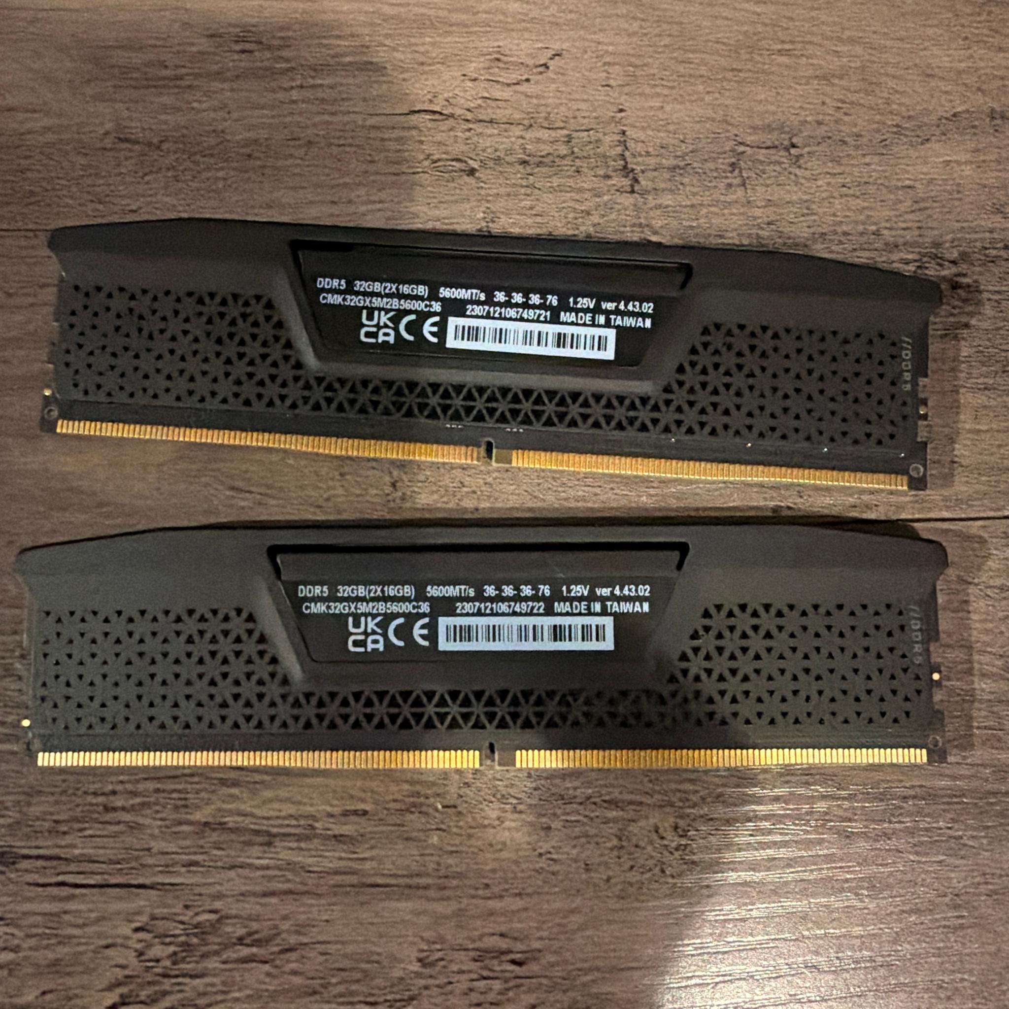 Corsair Vengeance DDR5 32Gb 5600 MT/s