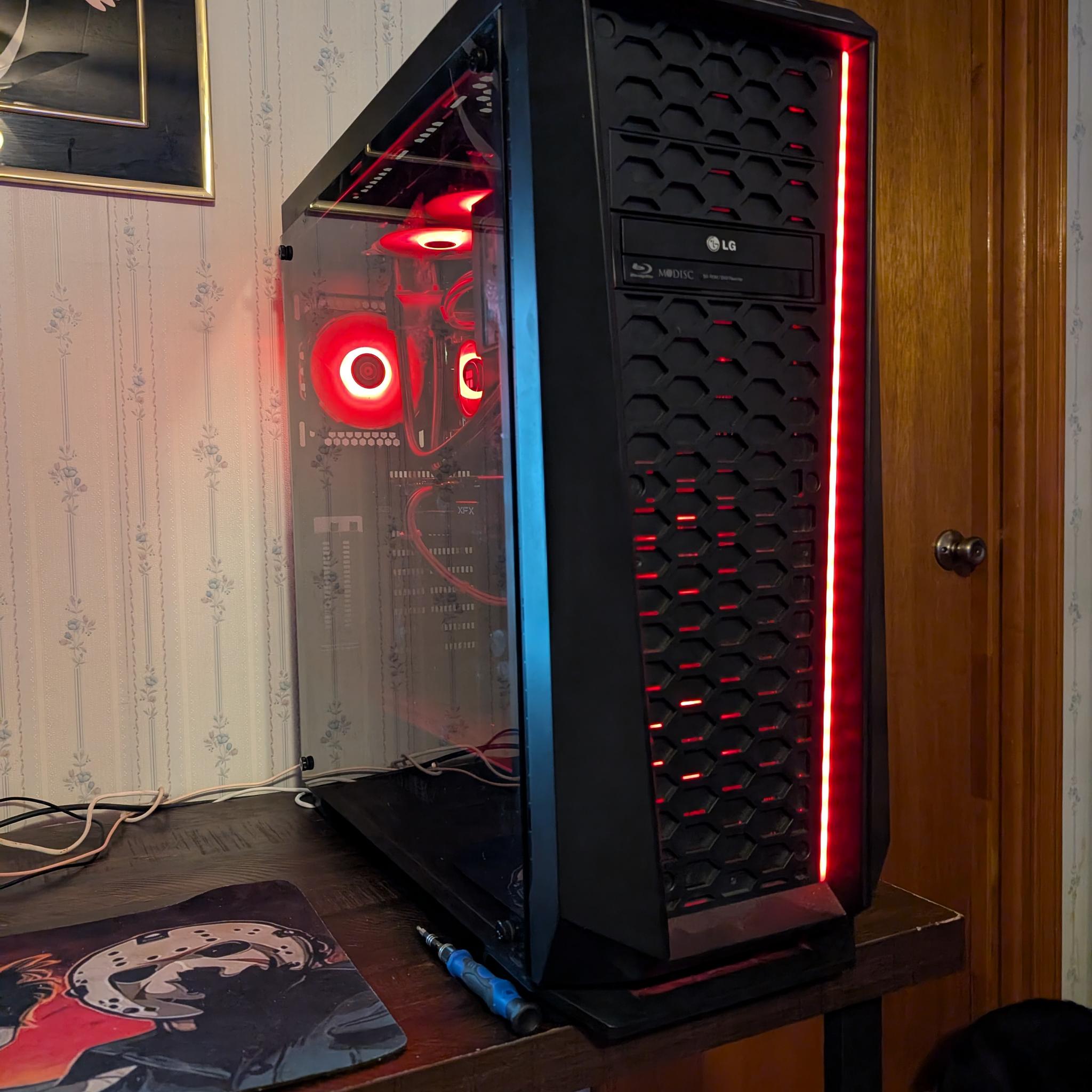 RX 6600XT Ryzen 5 3700x 16GB 800 GB  Windows 11 PRO Gaming PC Powerhouse