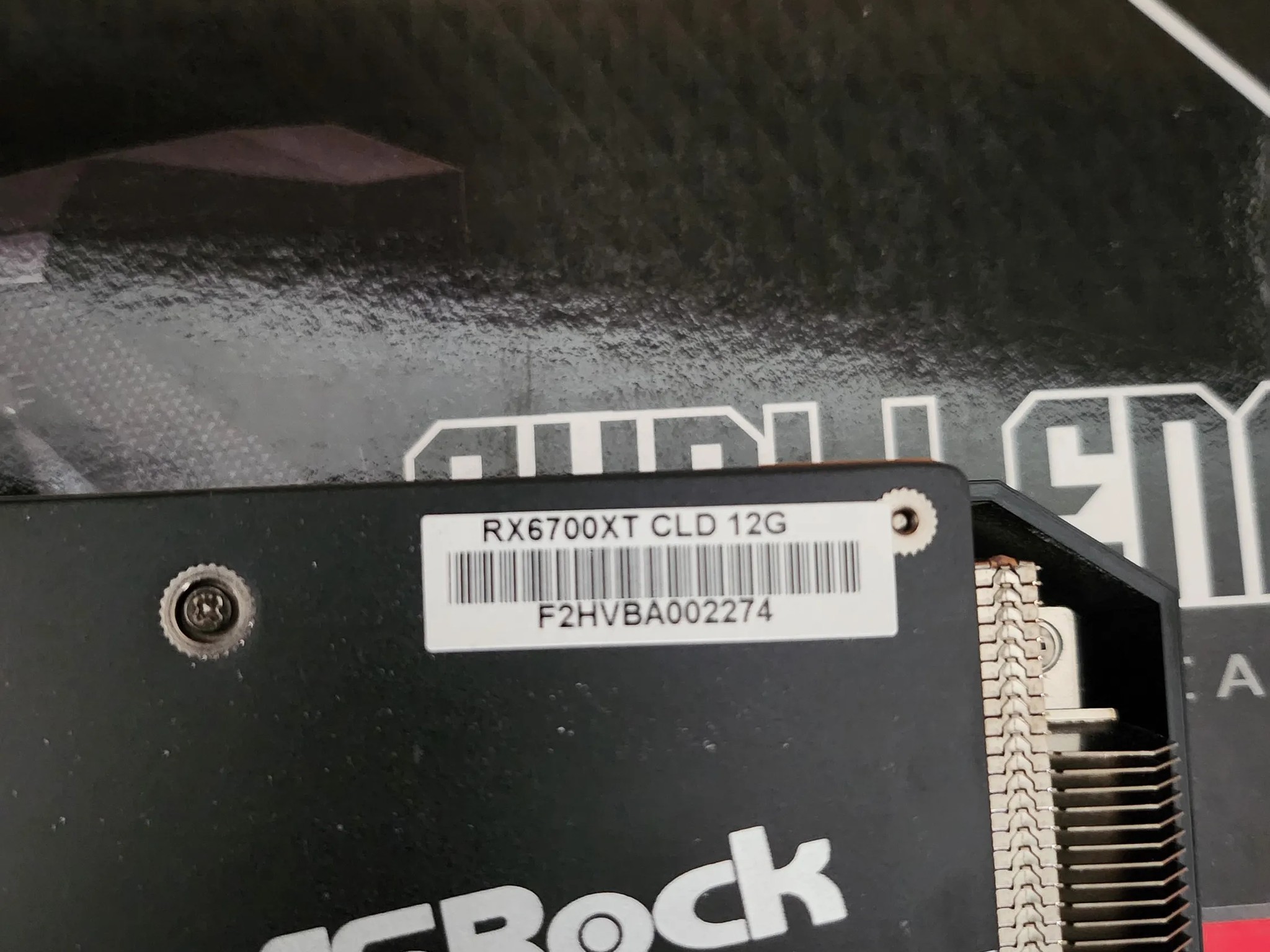RX 6700 XT ASROCK CHALLENGER 