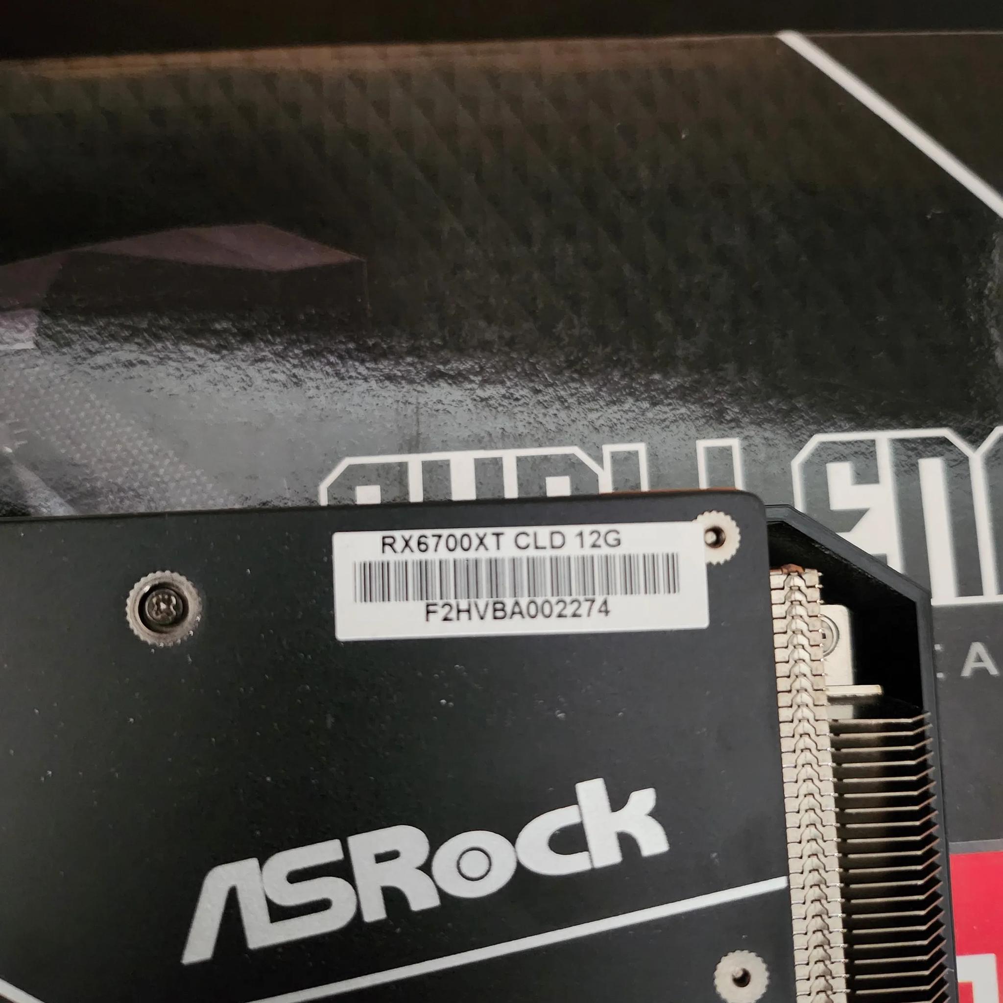 RX 6700 XT ASROCK CHALLENGER 