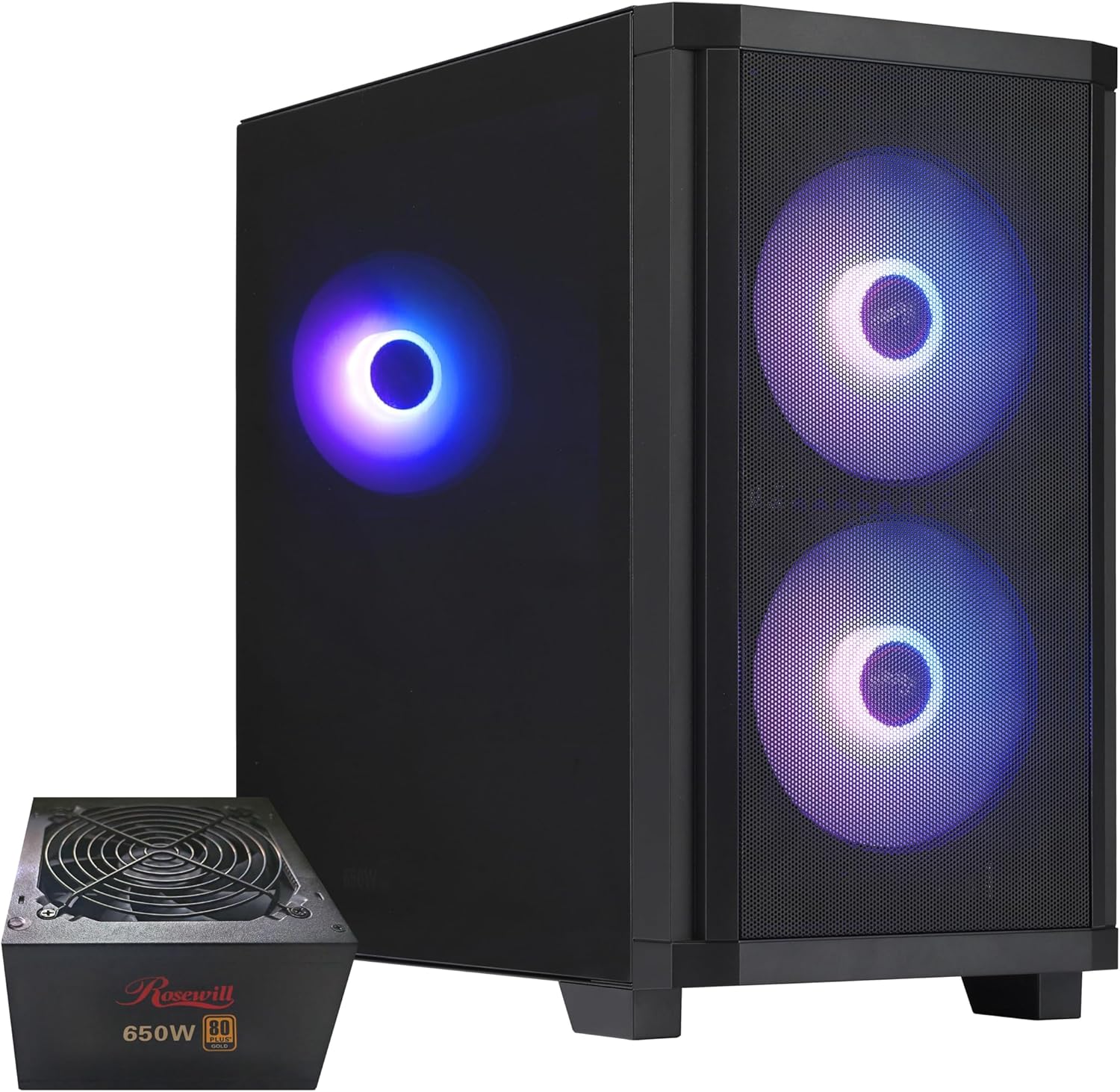 Rosewill FBM-X3-650 w/ preinstalled 650w gold rated PSU
