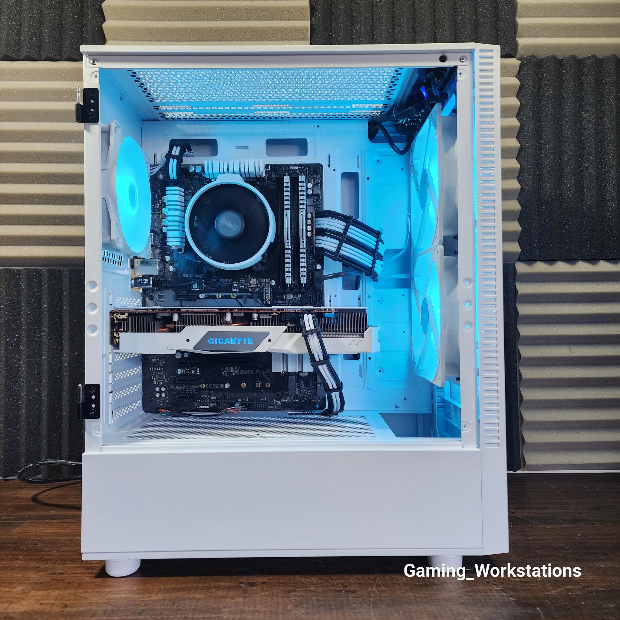 🧊🤍🧊 AMD Ryzen 7 1700 // Gigabyte Radeon RX 5700 8GB // XPG Z1 16GB 3200MHz