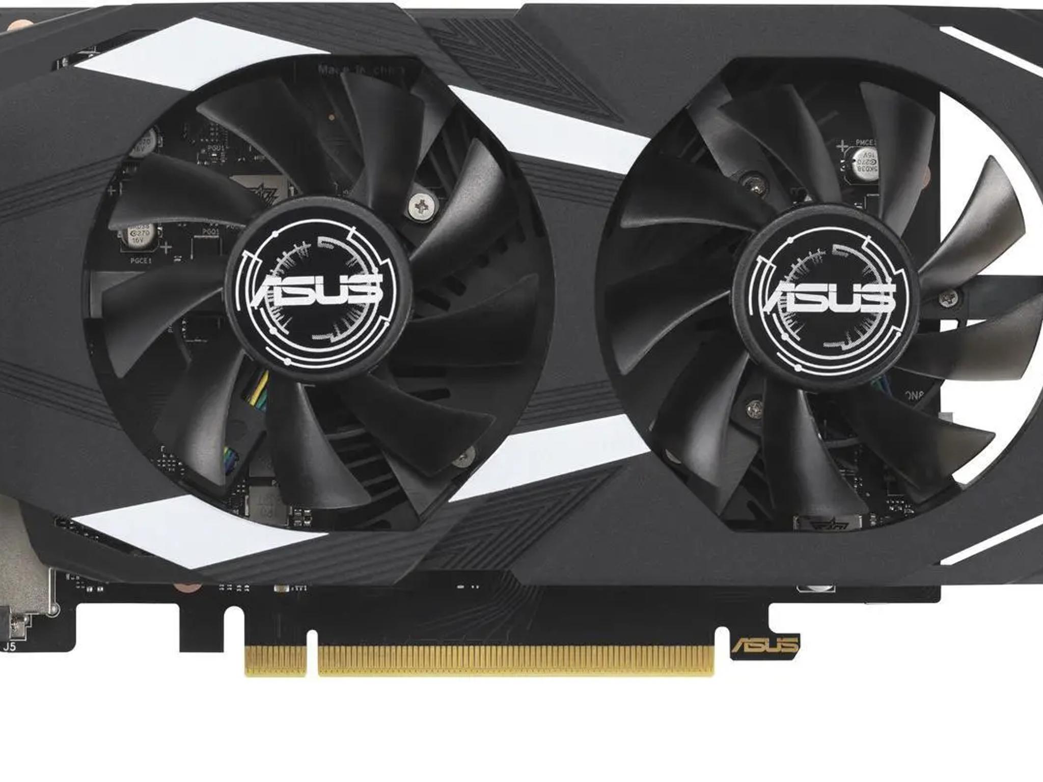 ASUS RTX DUAL 3050 6GB V2 OC GDDR6 DUAL-RTX3050-6G Video Graphics Card