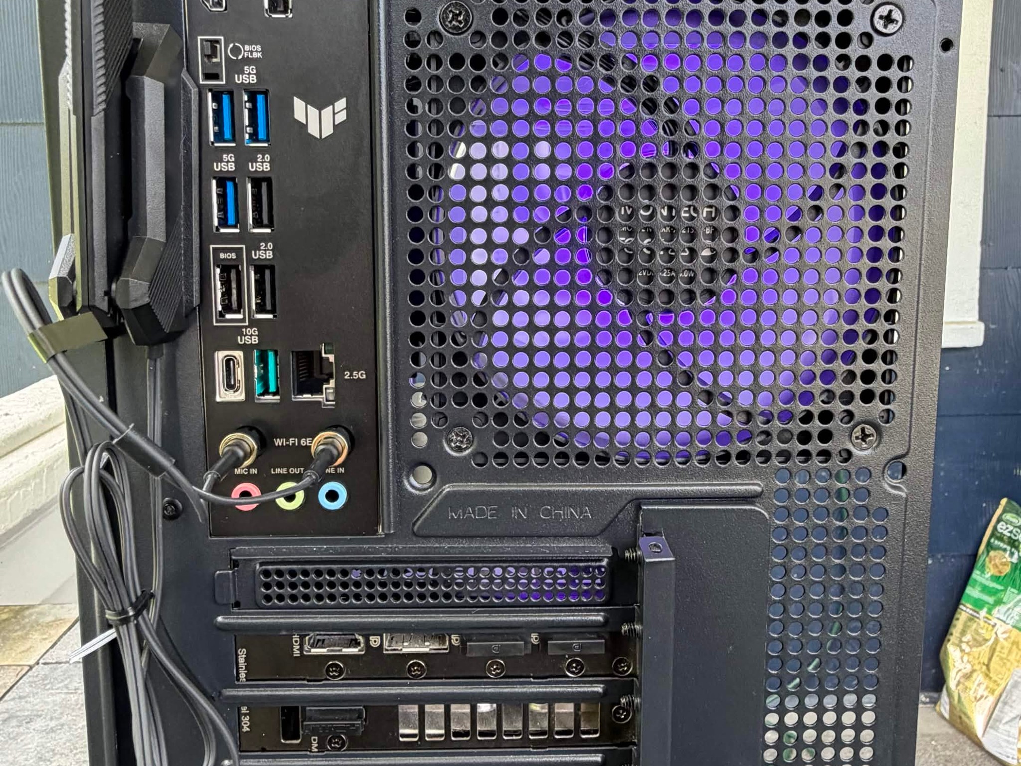 Mendi Electronics ShadowBlade | Ryzen 5 9600X | RTX 3080 Ti | B850E WiFi | DDR5 | AM5 Gaming PC