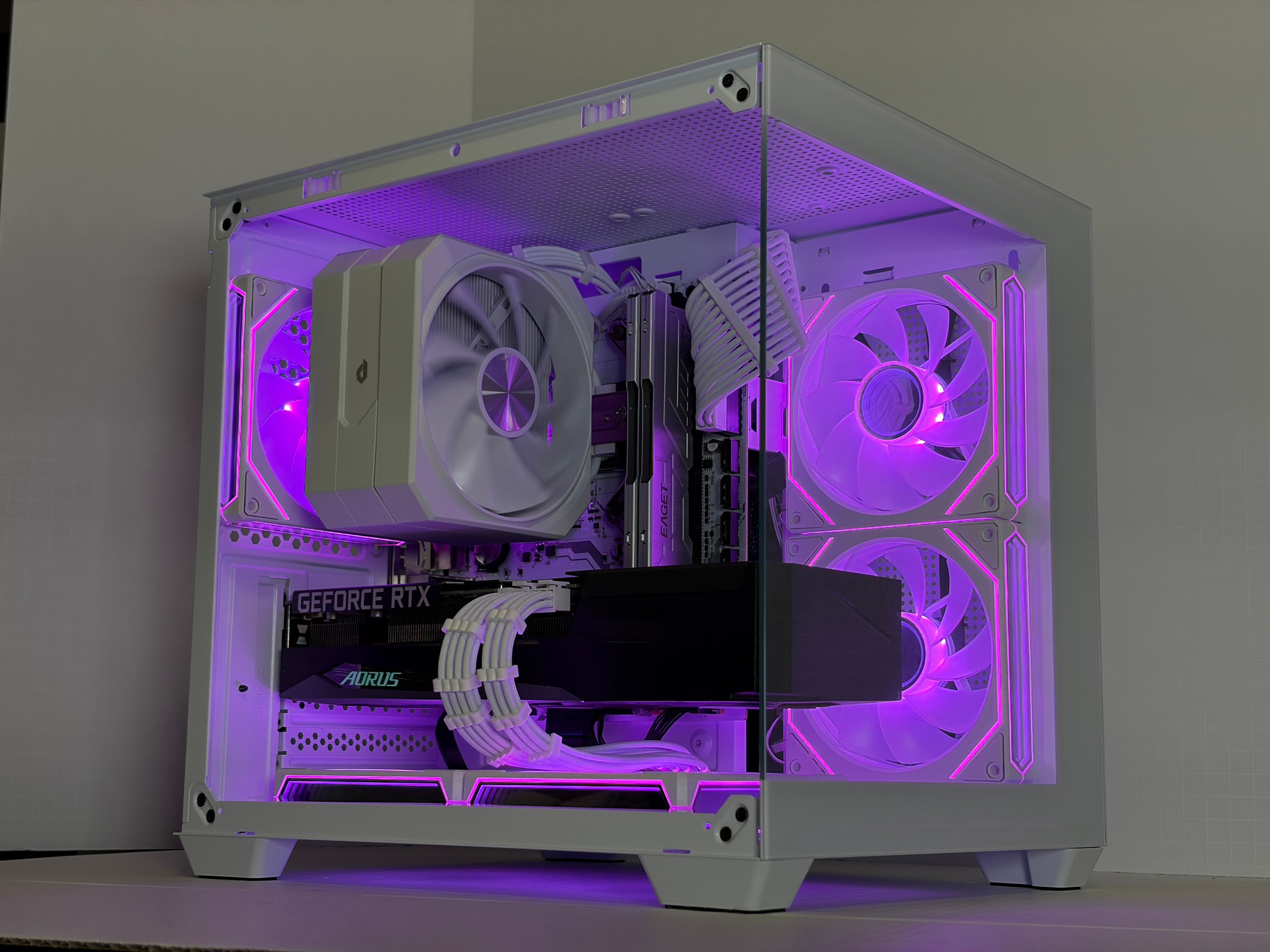🔥 RTX 3060 Ti Gaming PC | Ryzen 5 5600 | 16GB RAM | 1TB NVMe | White RGB
