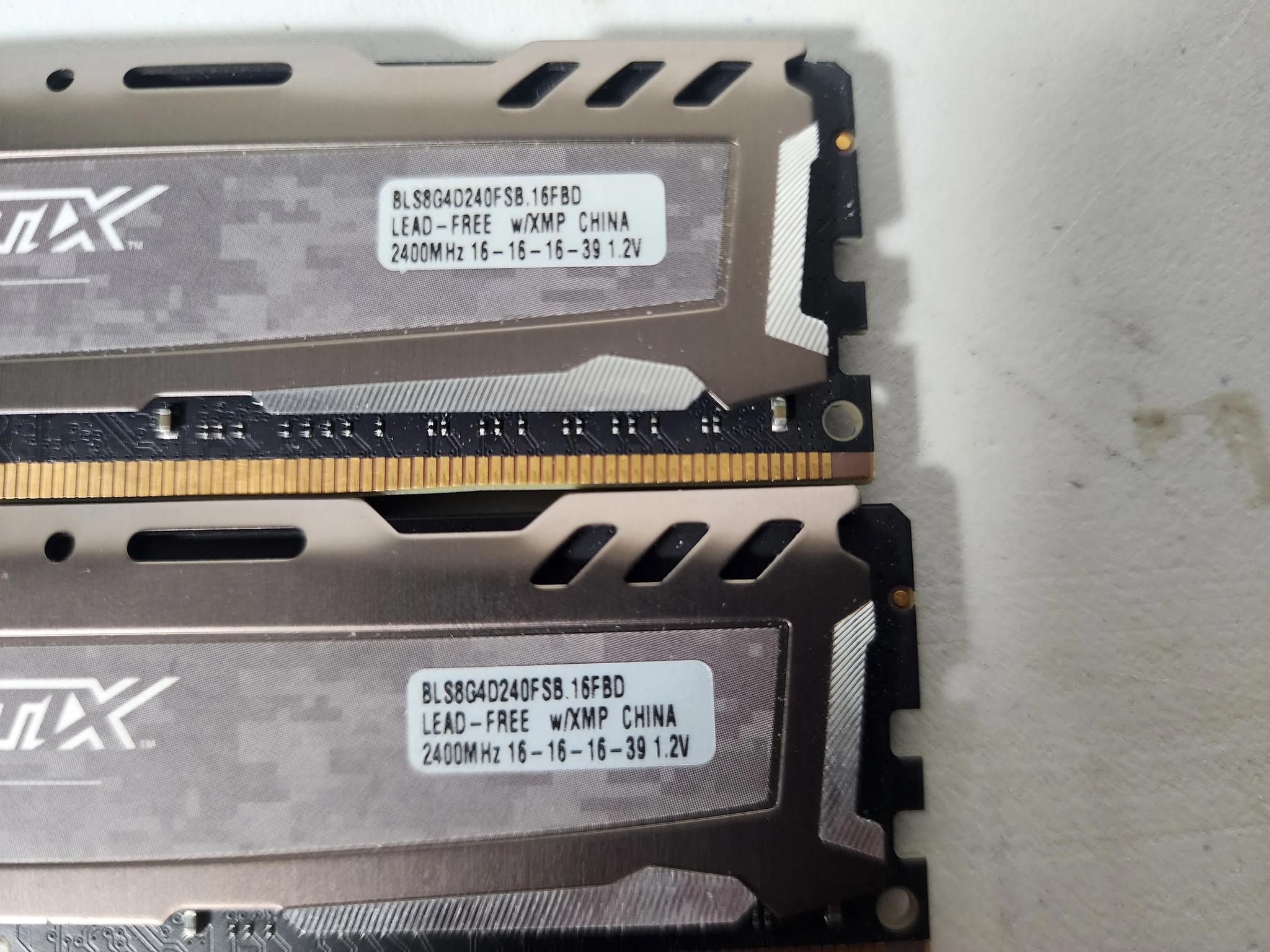 32gb DDR4 Micron Ballistix