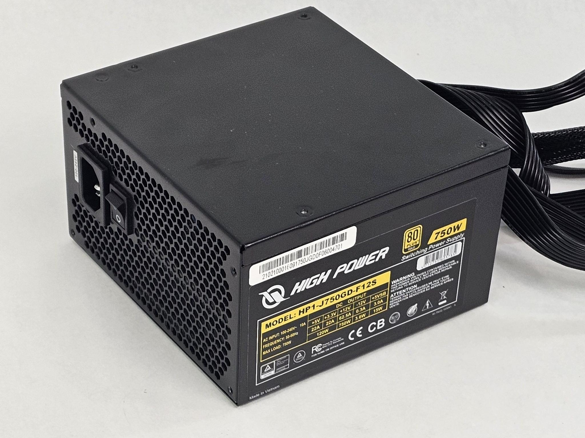 750 Watt PSU High Power HP1-J750GD-F12S Power Supply