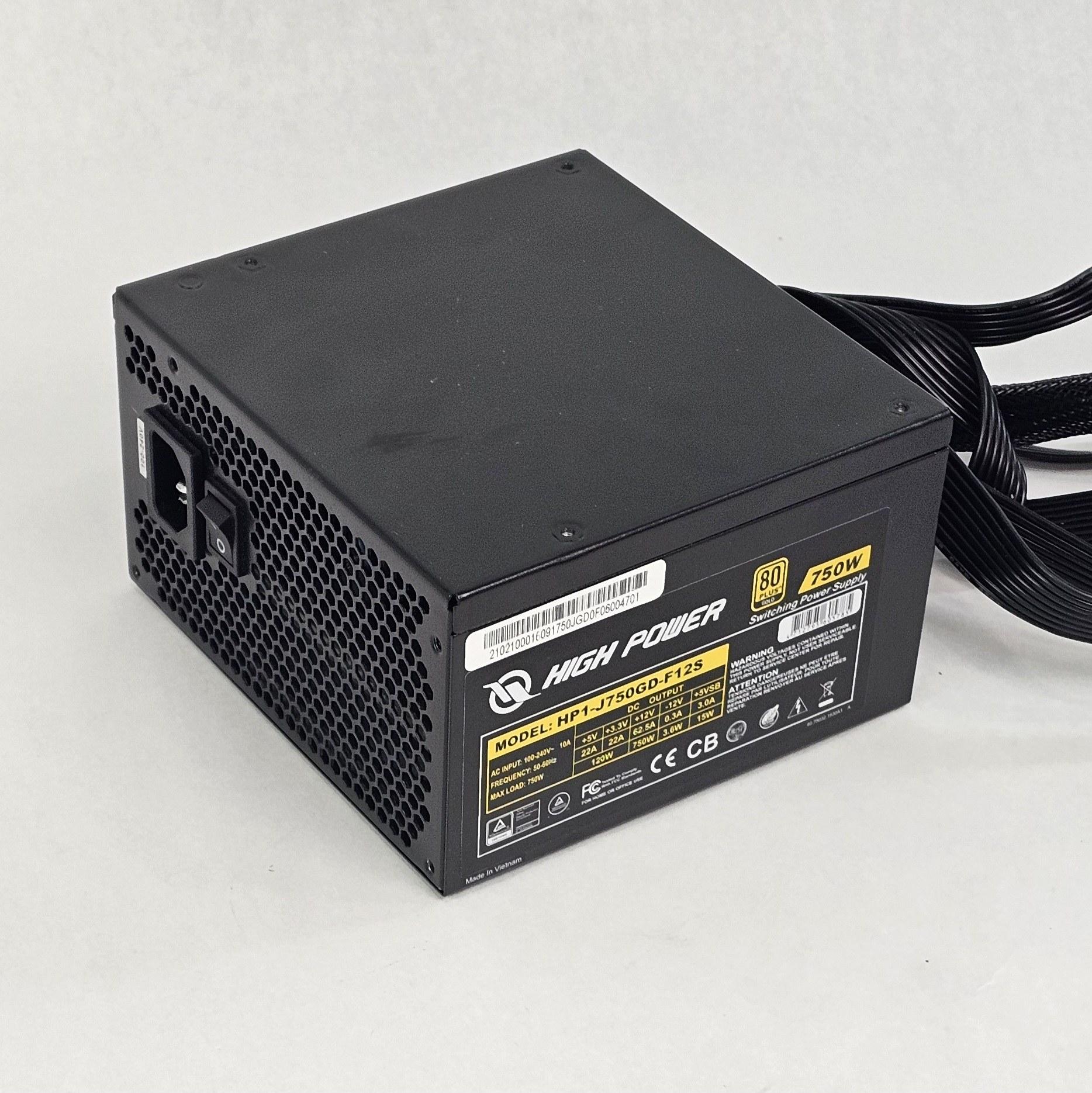 750 Watt PSU High Power HP1-J750GD-F12S Power Supply