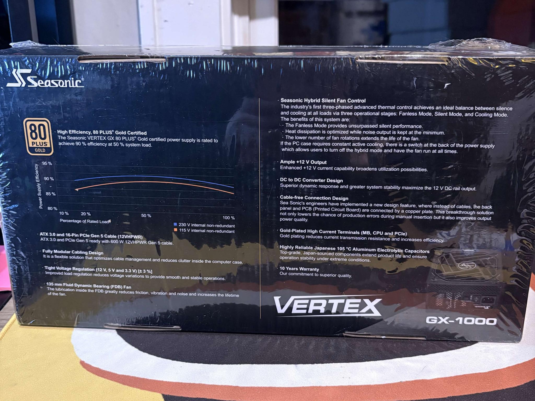 Seasonic Vertex GX-1000W 80 PLUS GOLD