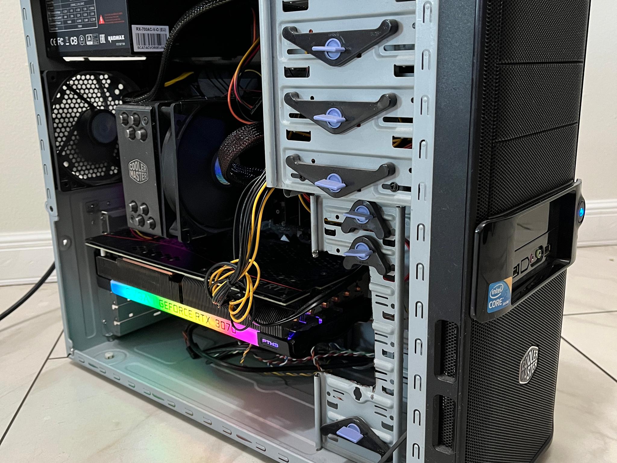 NVIDIA RTX 3070, Intel Core i7-9700k, 16GB RAM, 512GB SSD - High FPS Sleeper Gaming PC w/ Wi-Fi & BT