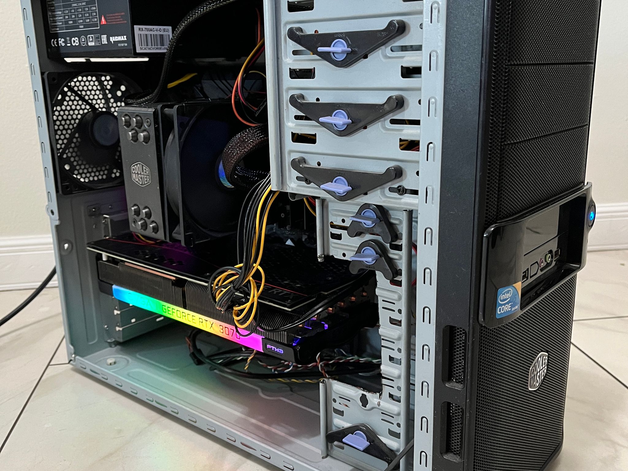 NVIDIA RTX 3070, Intel Core i7-9700k, 16GB RAM, 512GB SSD - High FPS Sleeper Gaming PC w/ Wi-Fi & BT
