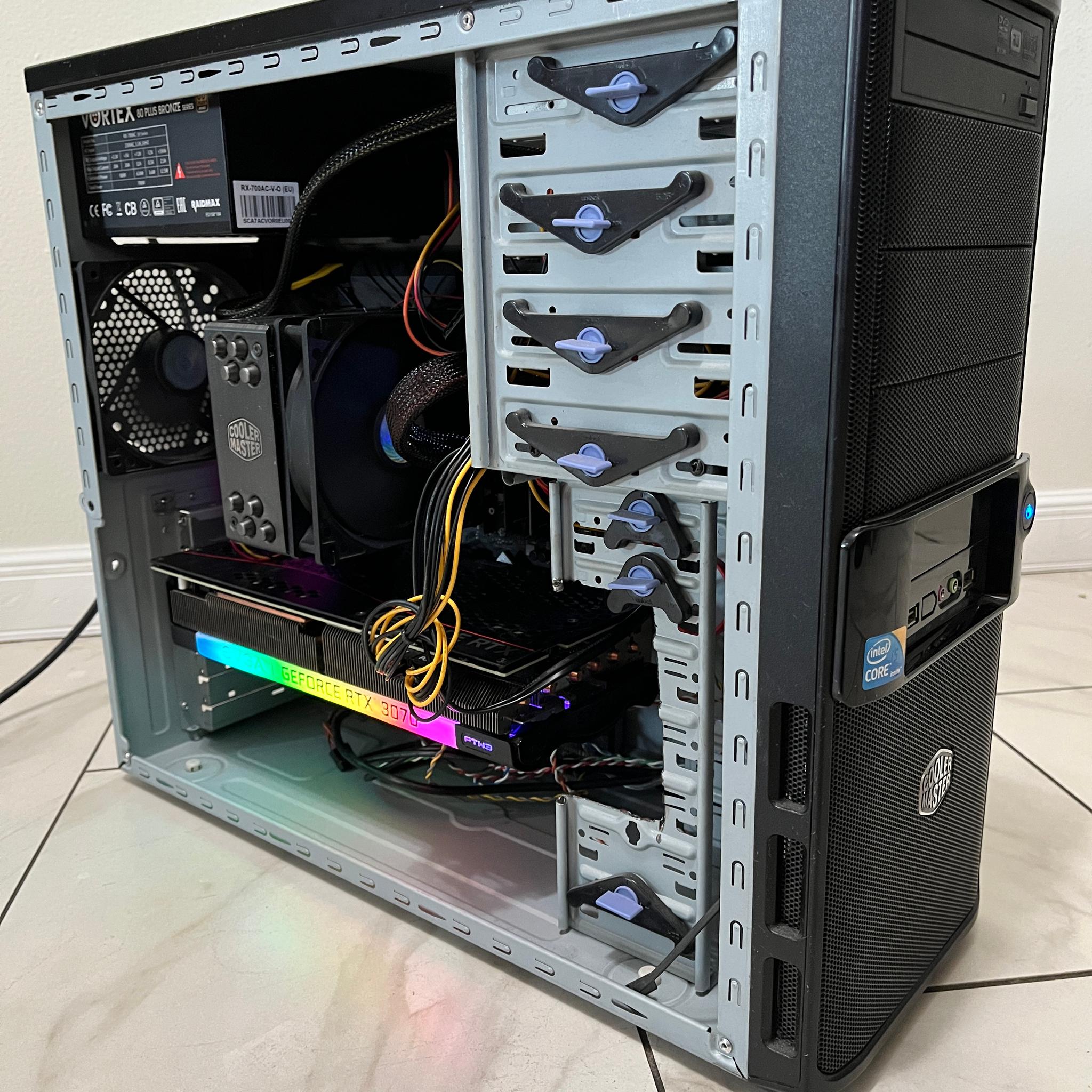NVIDIA RTX 3070, Intel Core i7-9700k, 16GB RAM, 512GB SSD - High FPS Sleeper Gaming PC w/ Wi-Fi & BT