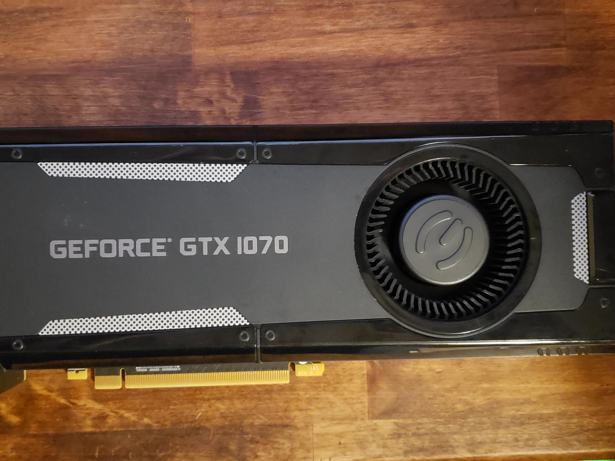 Evga GTX 1070 Blower 08G-P4-5170-KR