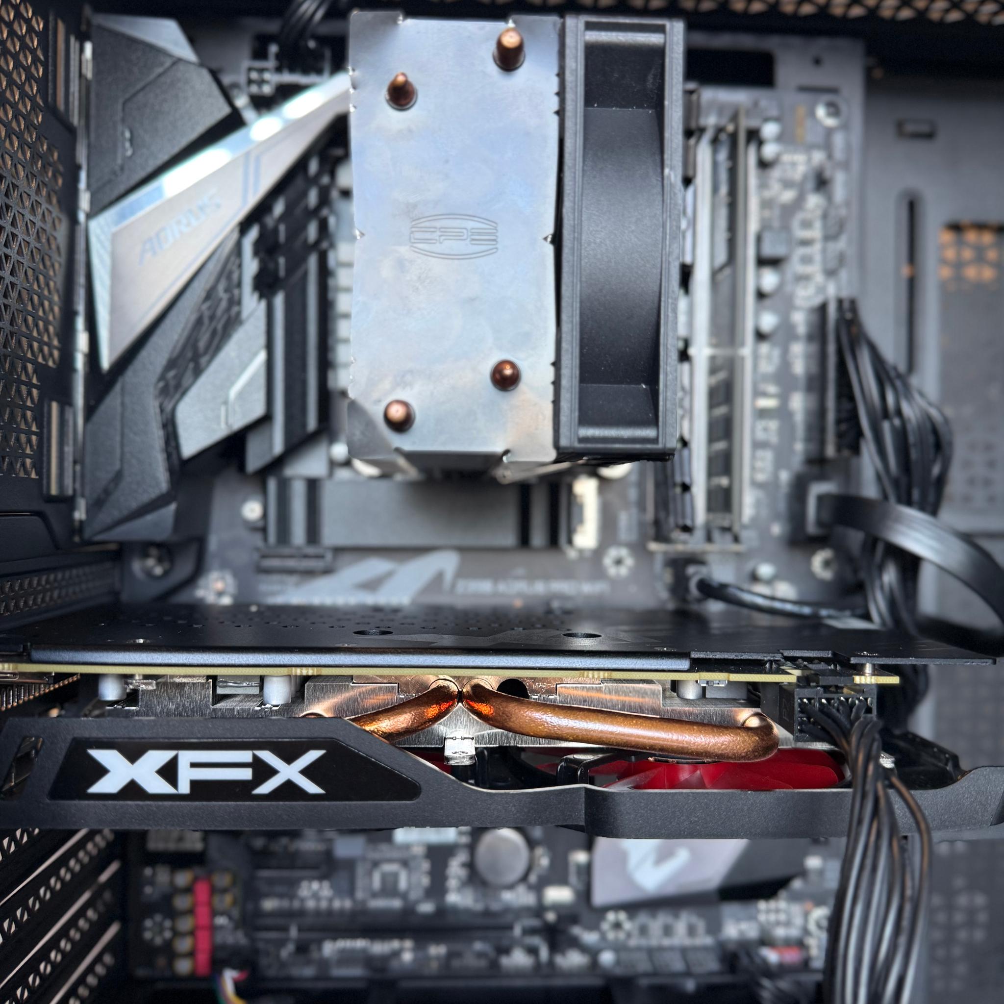 PC I built with spare parts