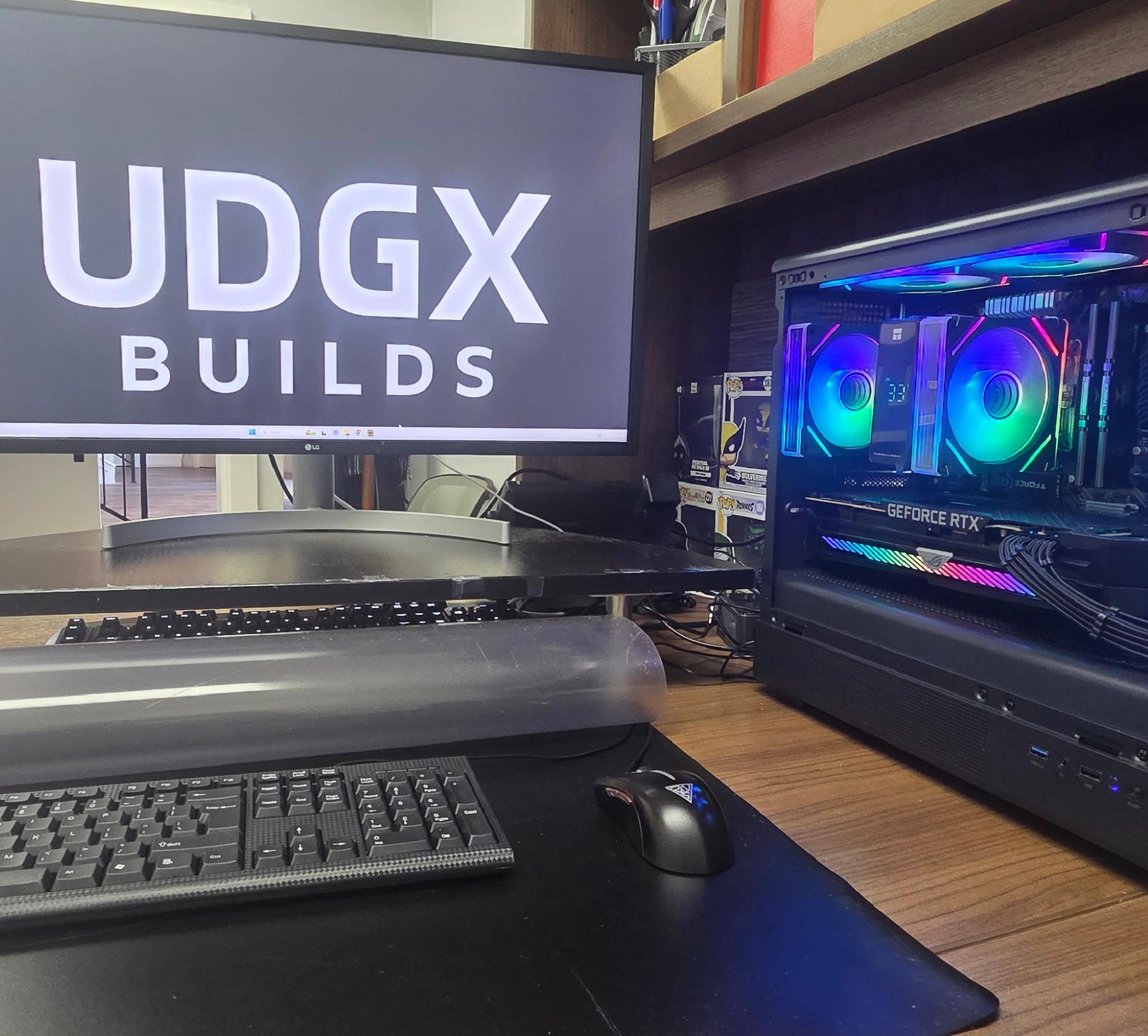 UDGX Dark Nebula – ROG Strix RTX 3070 • 1440p Gaming PC