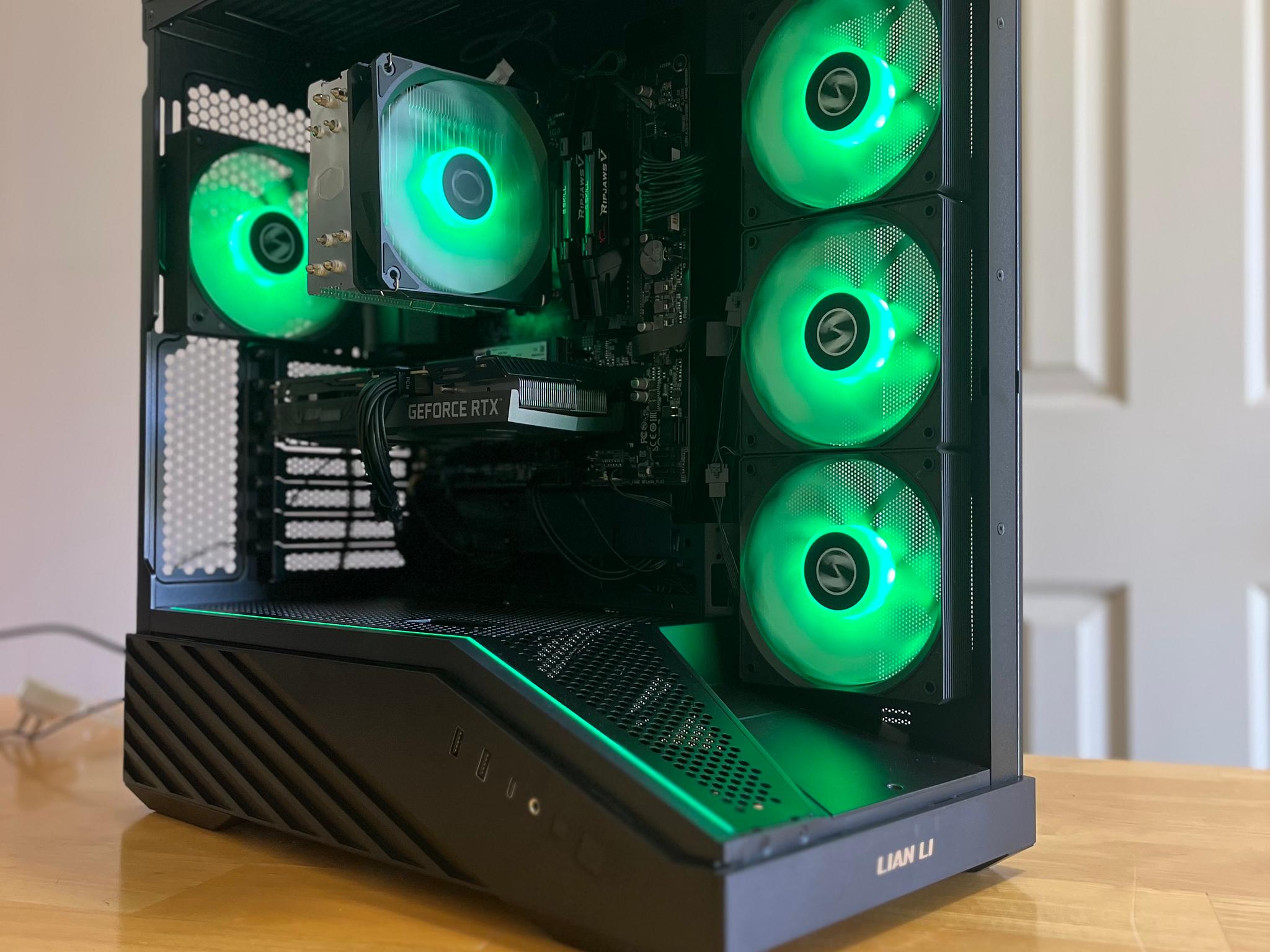1440p Gaming PC - RTX 3060 ti, Ryzen 5, 1 TB NVME SSD, Wifi, Bluetooth