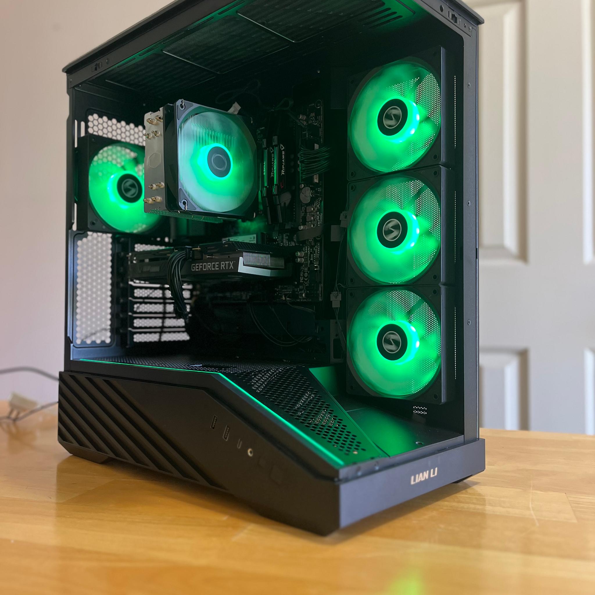 1440p Gaming PC - RTX 3060 ti, Ryzen 5, 1 TB NVME SSD, Wifi, Bluetooth