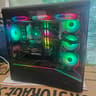 Black gaming pc | i9 12900k | 32gb ram | 1TB ssd | 3070 8gb | windows 11 pro |