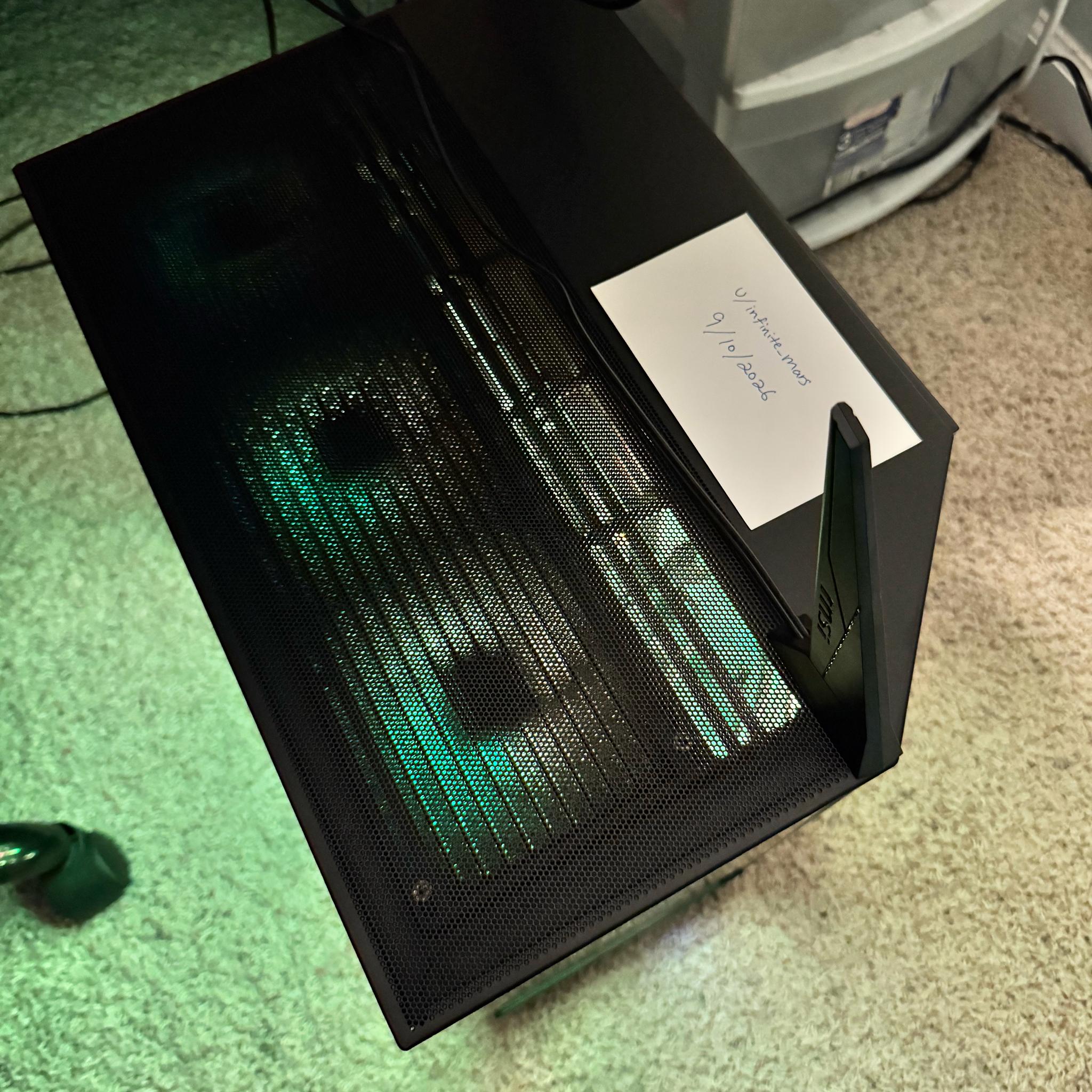 GeForce RTX 5070 Ti Custom Gaming PC - Ryzen 9 9950X3D, 4TB NVMe SSD