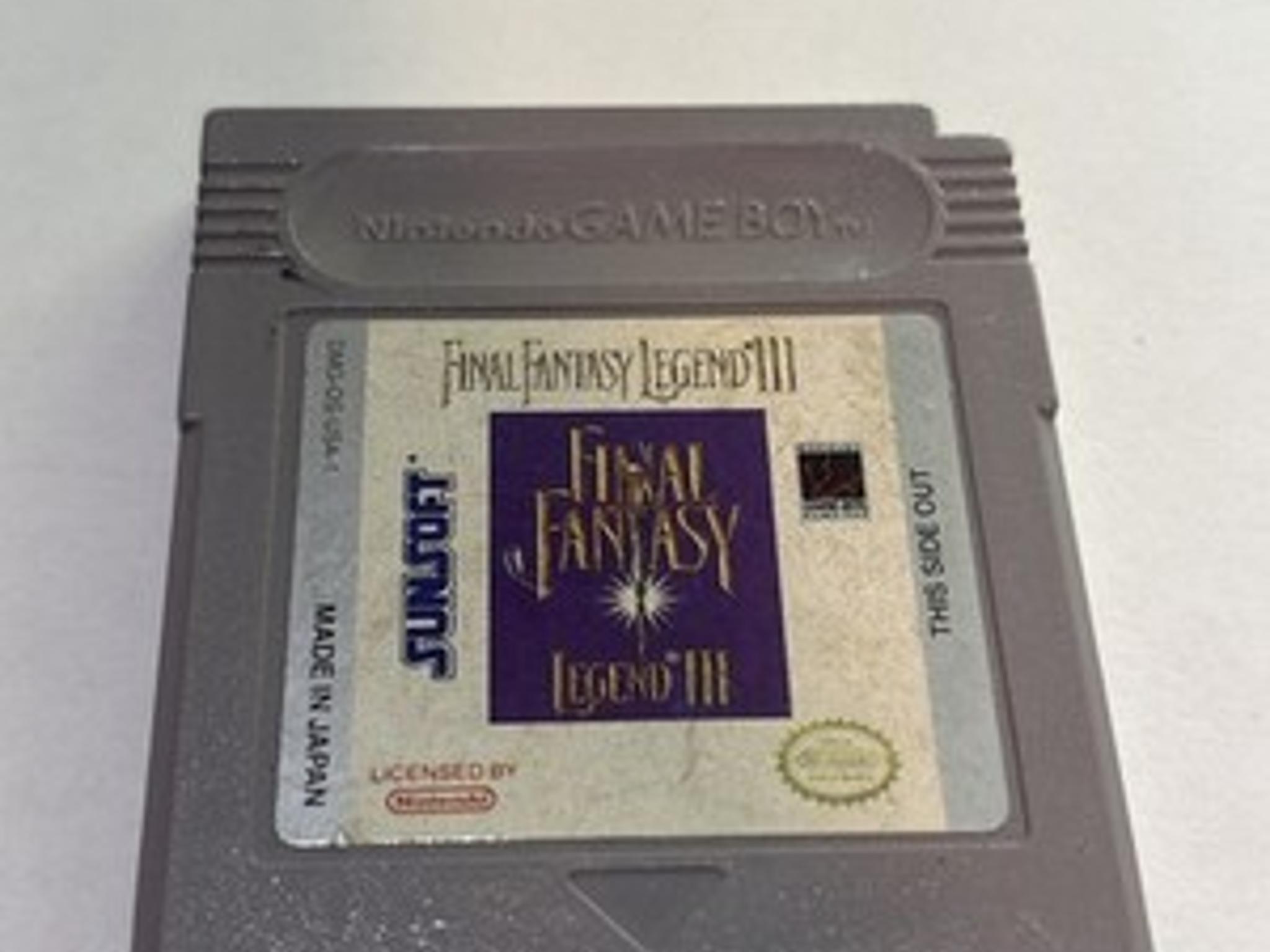 Final Fantasy Legend III (Nintendo Game Boy, 1993) (ED)