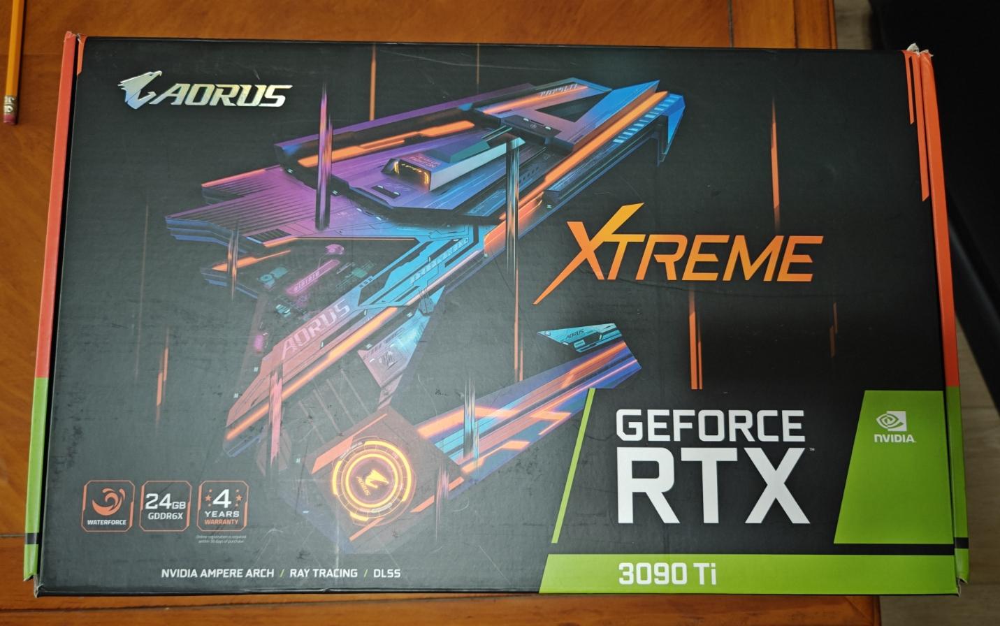 Gigabyte RTX 3090ti Aorus Extreme Waterforce