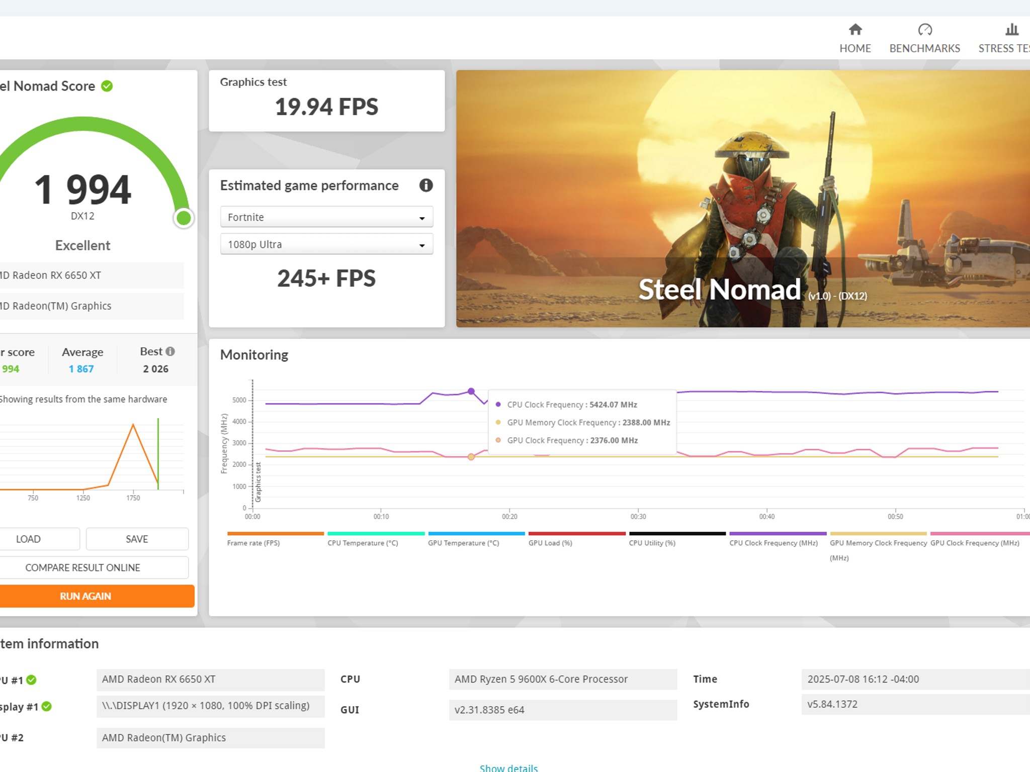 🐼 Ryzen 5 9600X | RX 6650 XT |32GB DDR5 | 1TB SSD | 650W GOLD 🐼