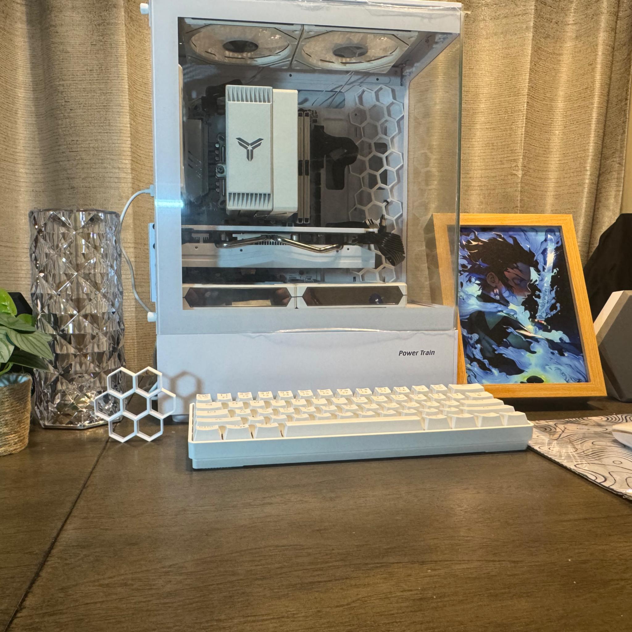 Fire Tech labs: Cool flight gaming PC AMD 5 3600X/ Radeon 580 8gb/ 512gb SSD/ 16GB DDR 4 3200
