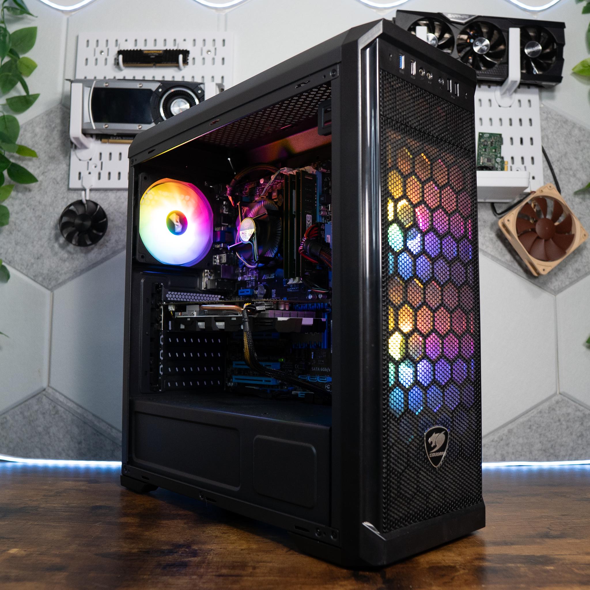 🍬🌠 BUDGET - BO6 Ready GAMING PC | MSI GTX 1060 OC | INTEL i7 3770K | 32GB RAM | 1.24TB |
