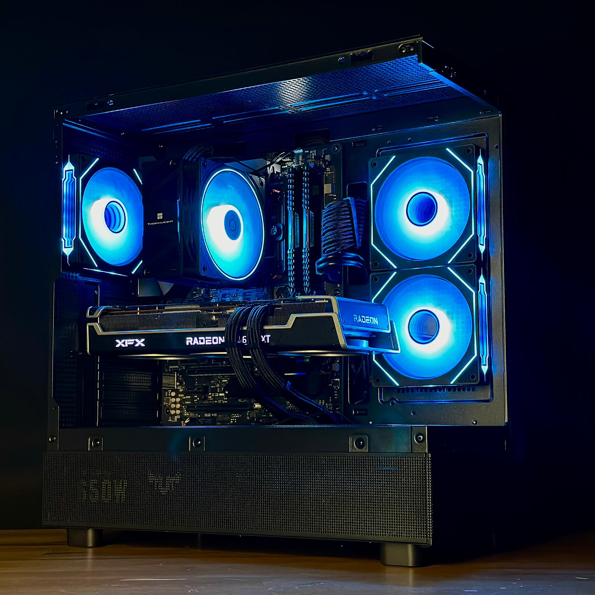 Side Swipe | 1440p Gaming/Streaming PC | AMD Ryzen 7 5700g, RX 6700xt, 1TB SSD, 16GB