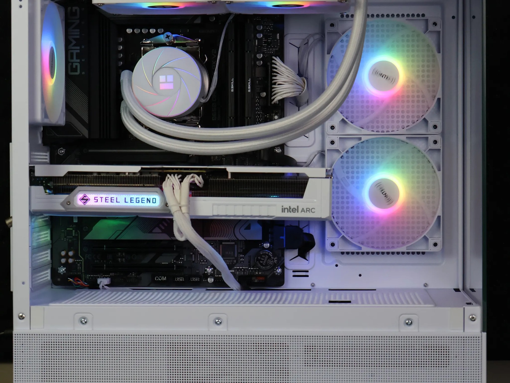 ⚪ Ryzen 5 8400F/Arc B580 12GB Gaming/Streaming PC ⚪