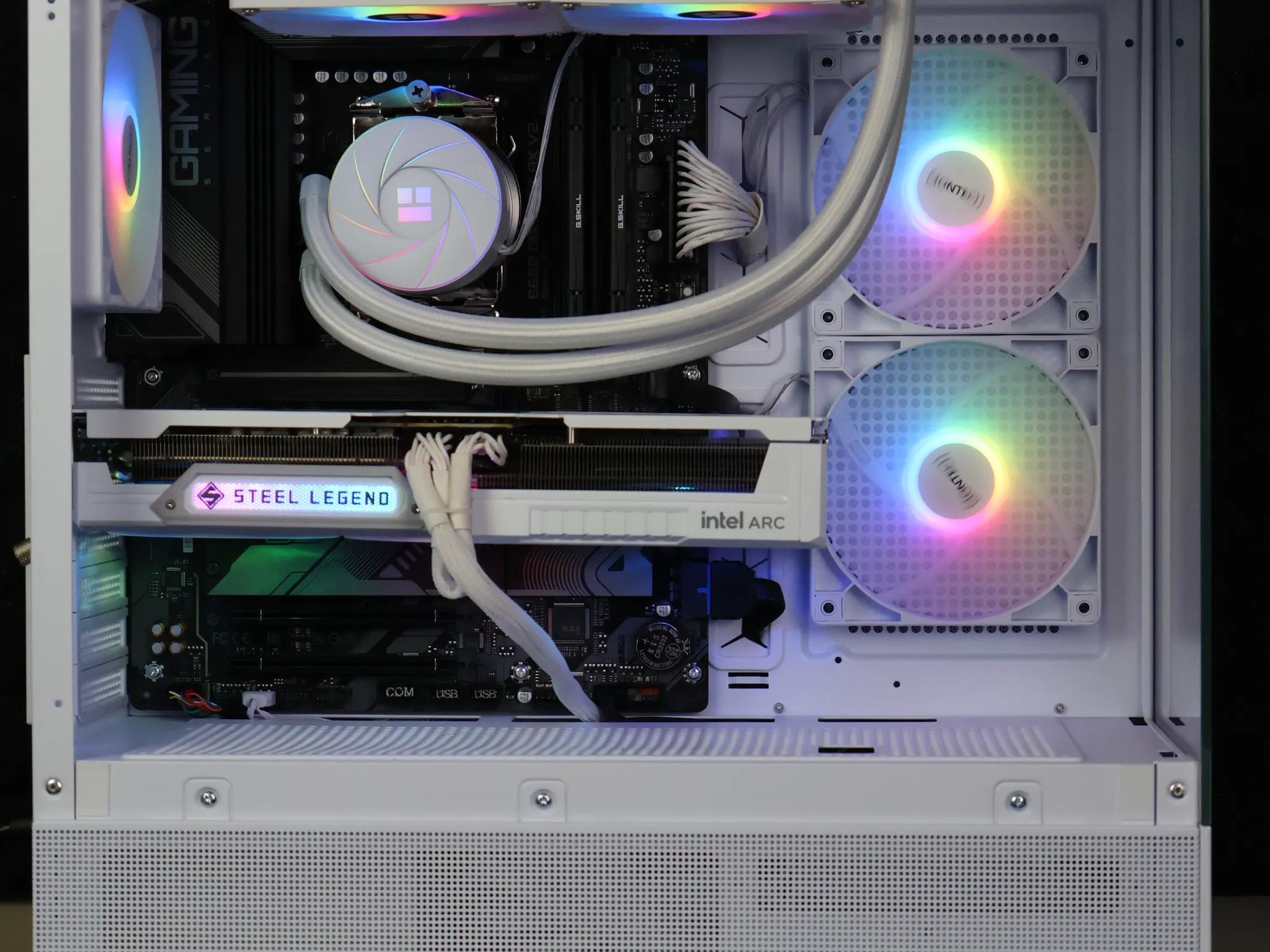 ⚪ Ryzen 5 8400F/Arc B580 12GB Gaming/Streaming PC ⚪