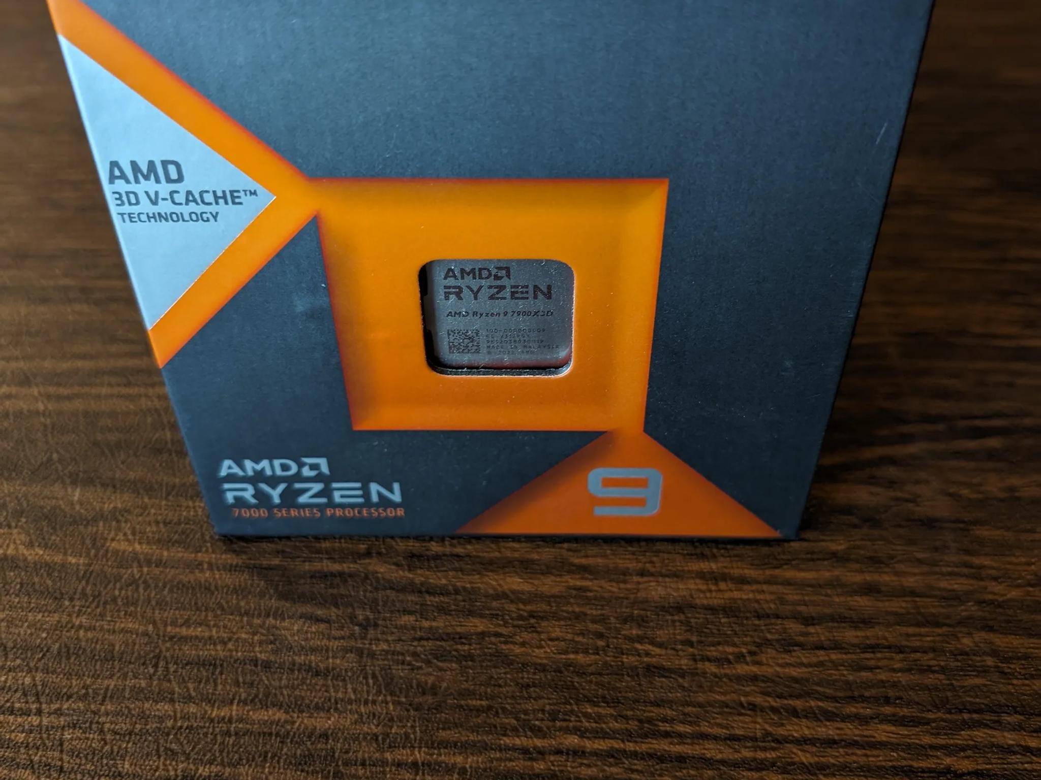 AMD Ryzen 9 7900X3D 12-Core 4.4 GHz Socket AM5 CPU - Brand New/Sealed