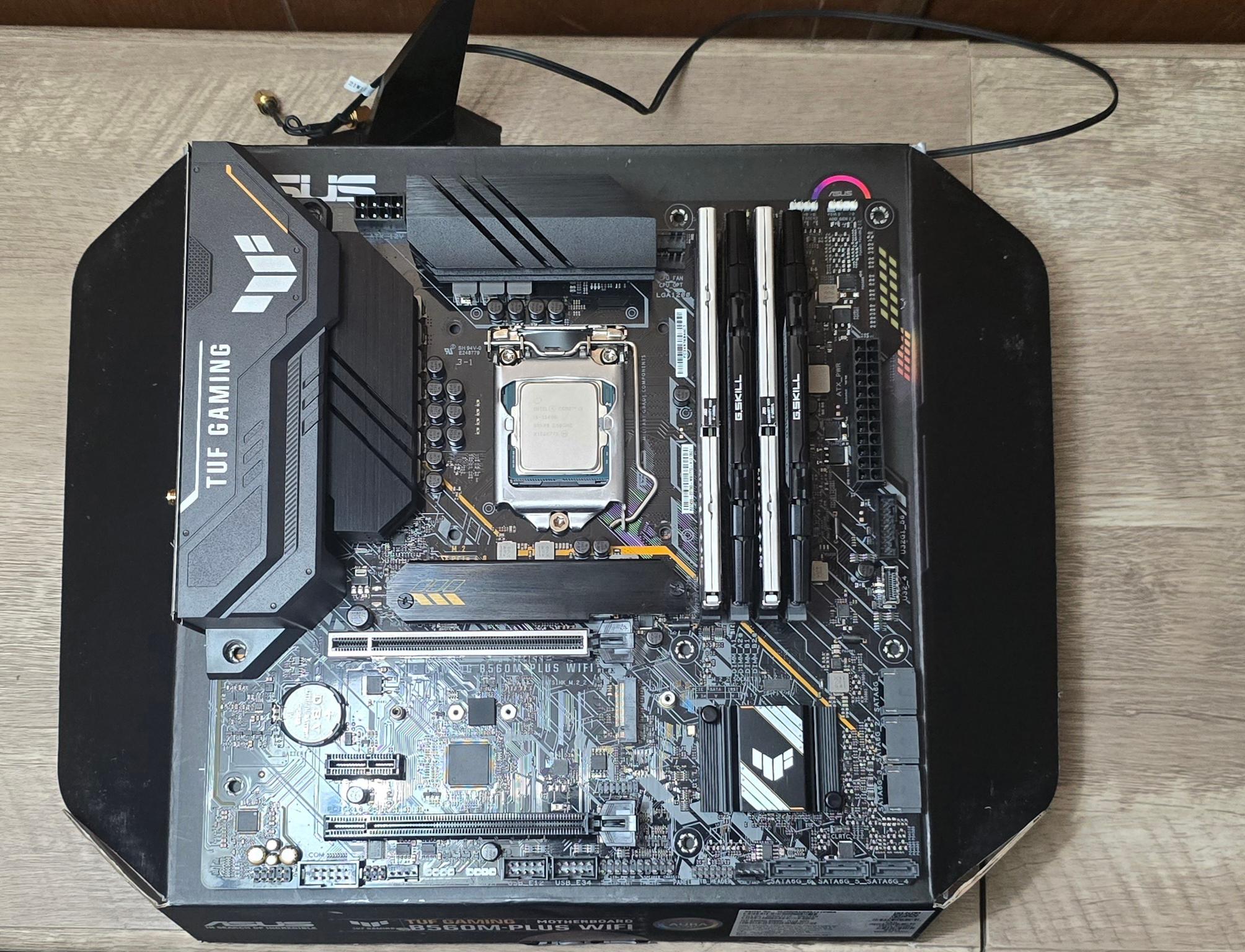 Intel Core i5-11400 + B560M-PLUS WIFI + 48GB 3200MHz CL16 RAM + Zotac 1660 SUPER