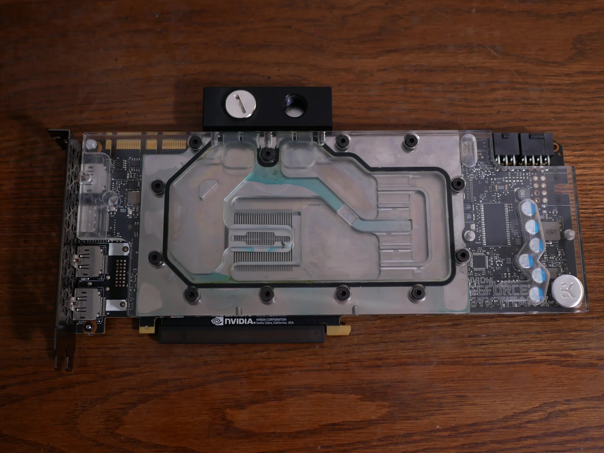 NVIDIA GeForce GTX 1080 TI (11GB GDDR5X) Graphics Card - Used (900-1G611-0050-000) EK Waterblock