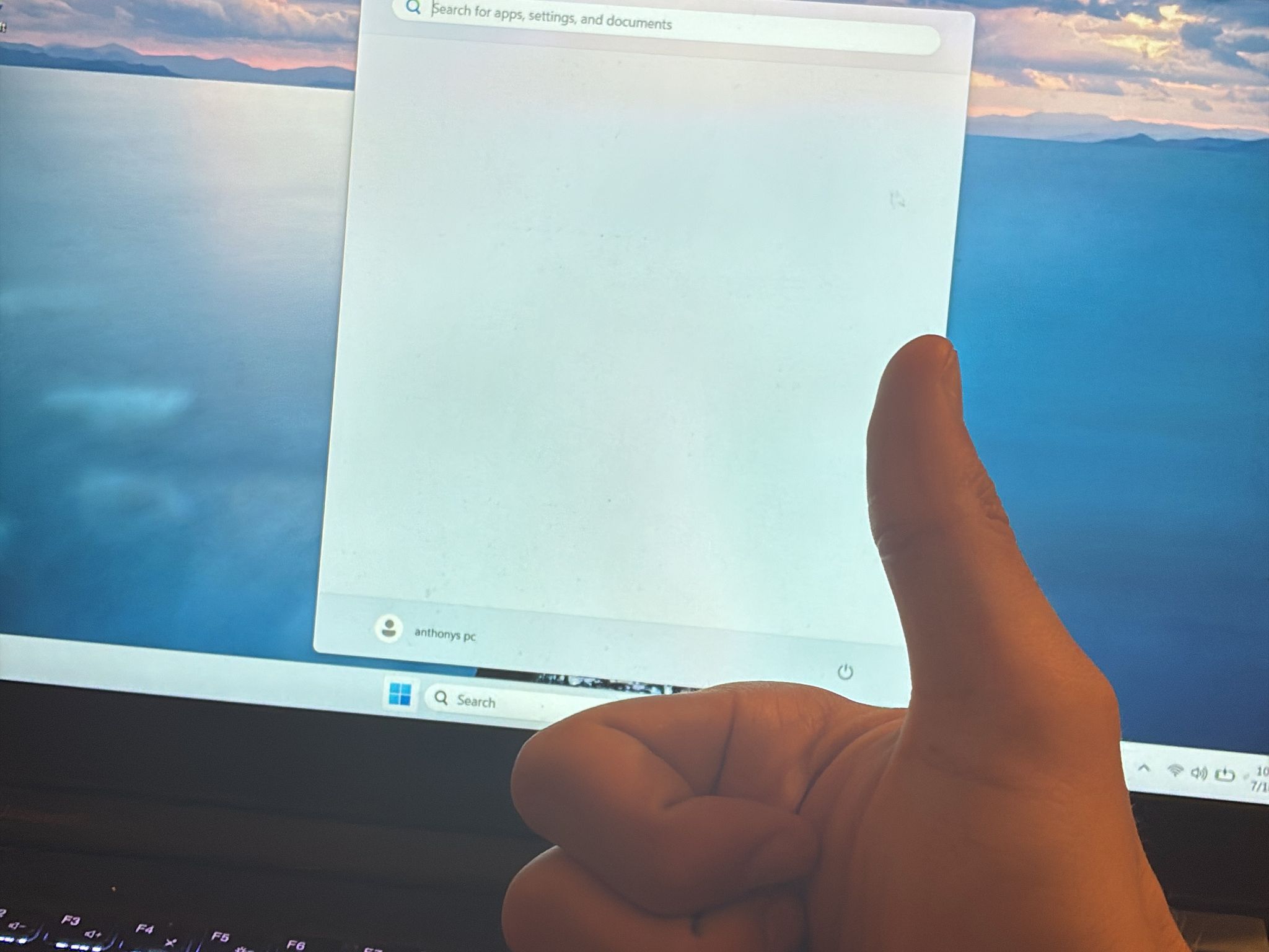 Gaming laptop