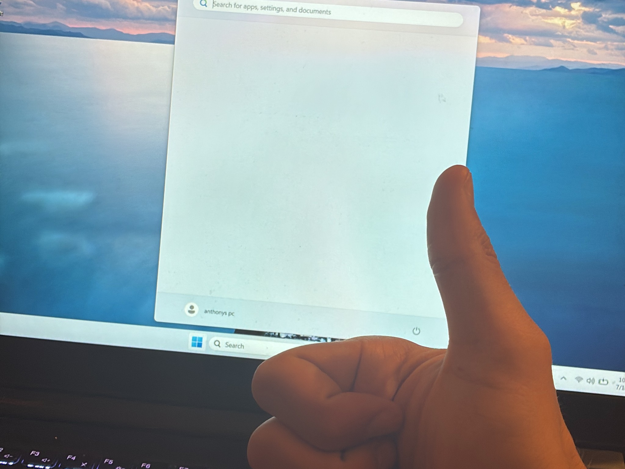 Gaming laptop