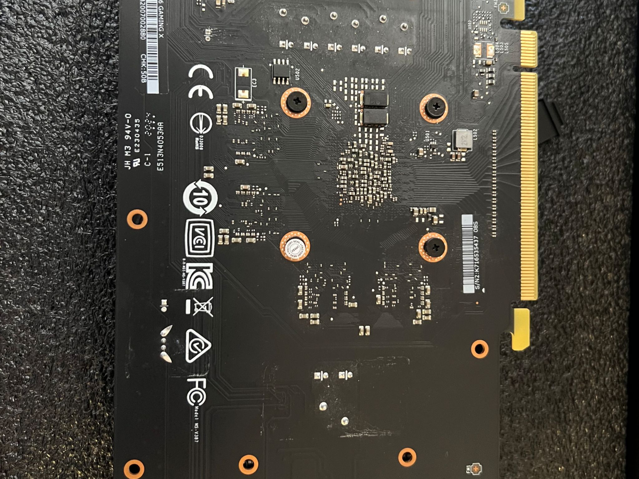 MSI Gaming X 1650 Twin Frozr 7 Used in Box Nvidia Geforce