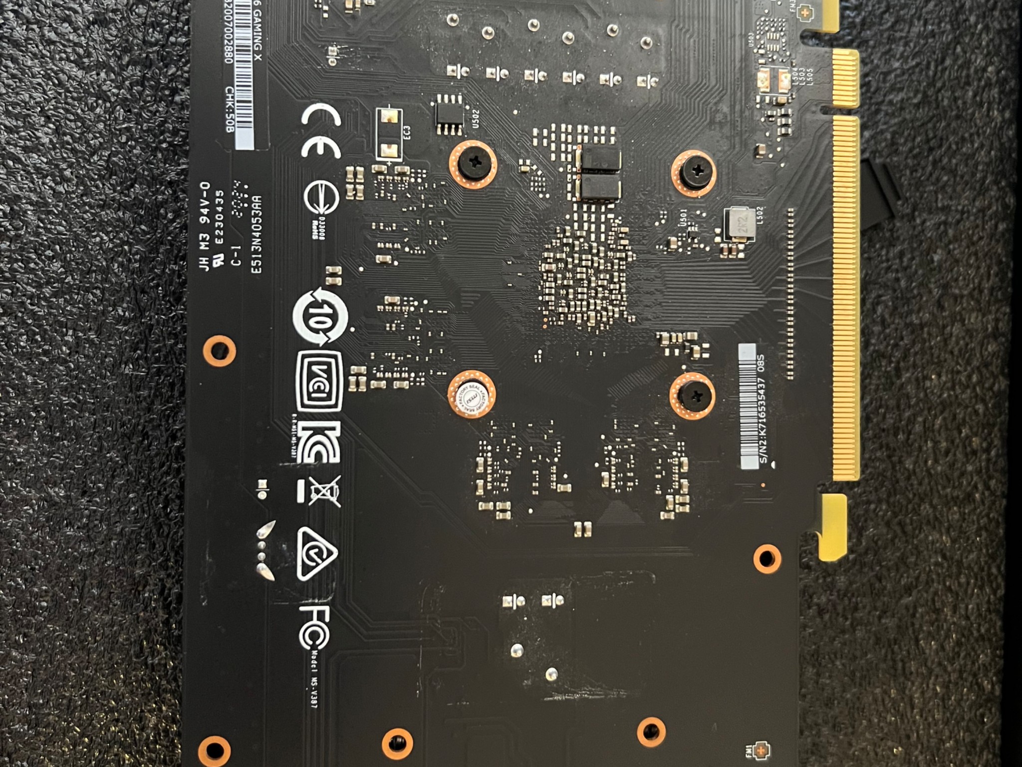 MSI Gaming X 1650 Twin Frozr 7 Used in Box Nvidia Geforce