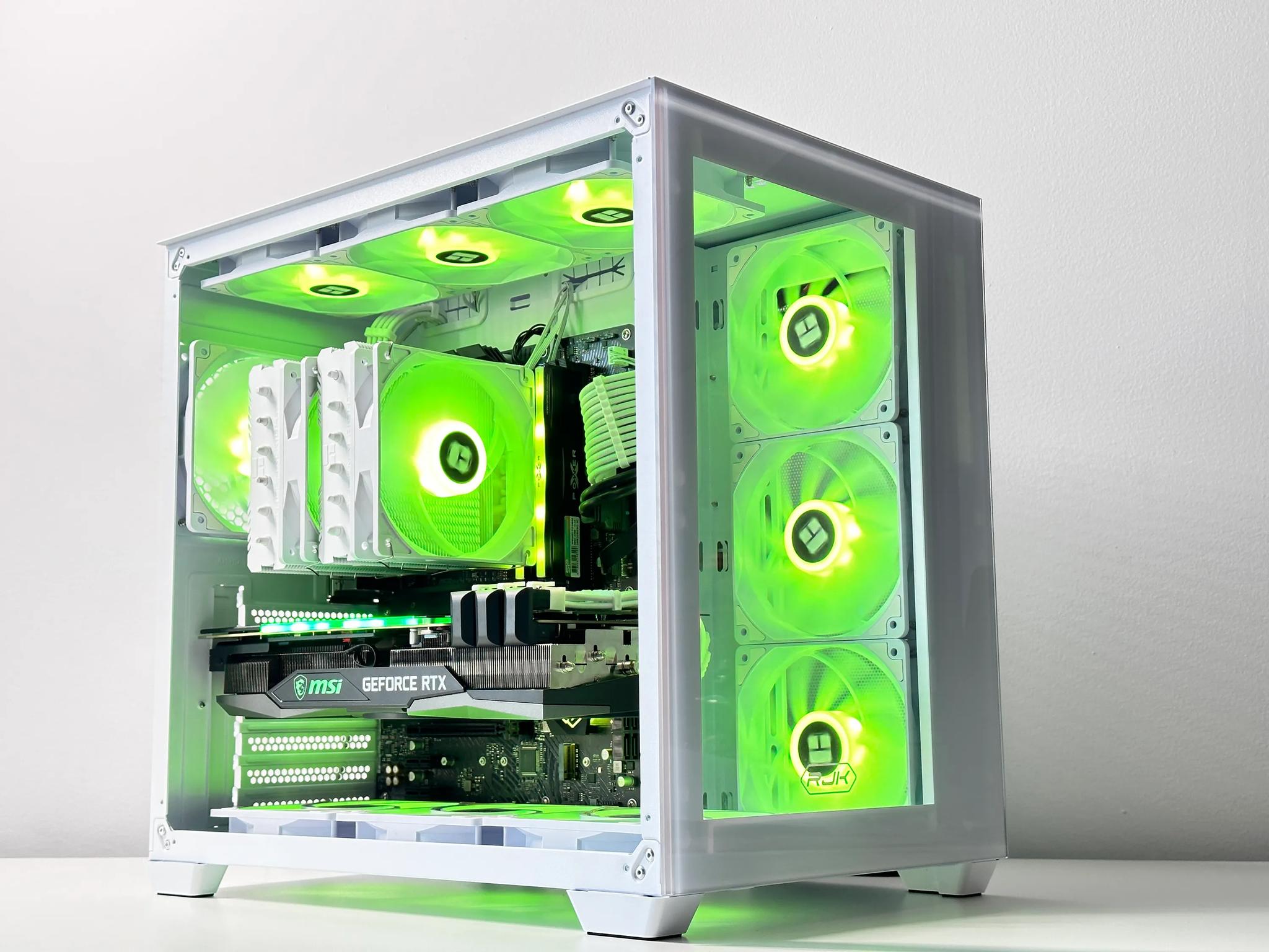 🚀Extreme Gaming PC🚀Nvidia RTX 3080 10GB❄️Intel 12600k 10Core❄️32GB DDR4❄️1TB NVME
