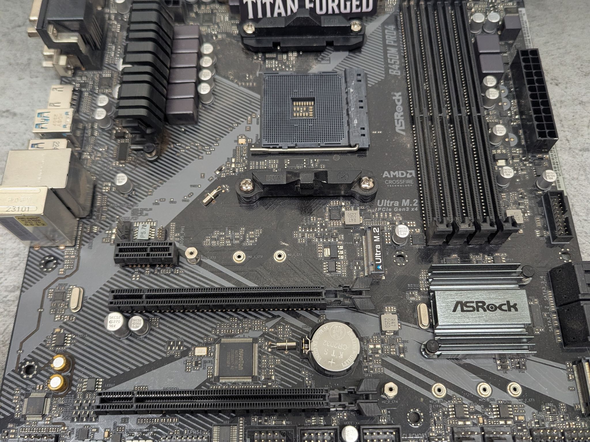 🧩 ASRock B450M PRO4 R2.0 | AM4 Micro ATX Motherboard