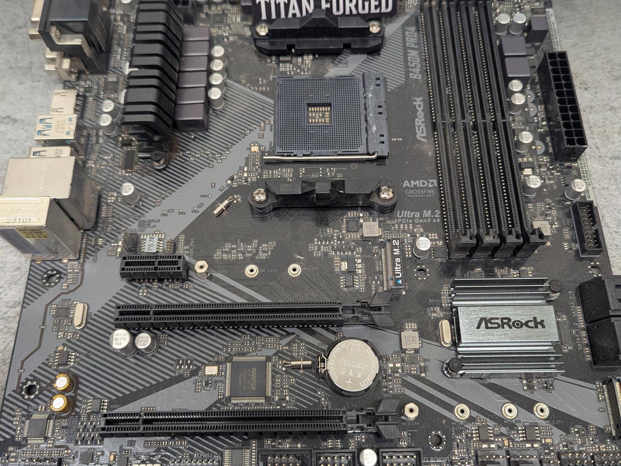 🧩 ASRock B450M PRO4 R2.0 | AM4 Micro ATX Motherboard
