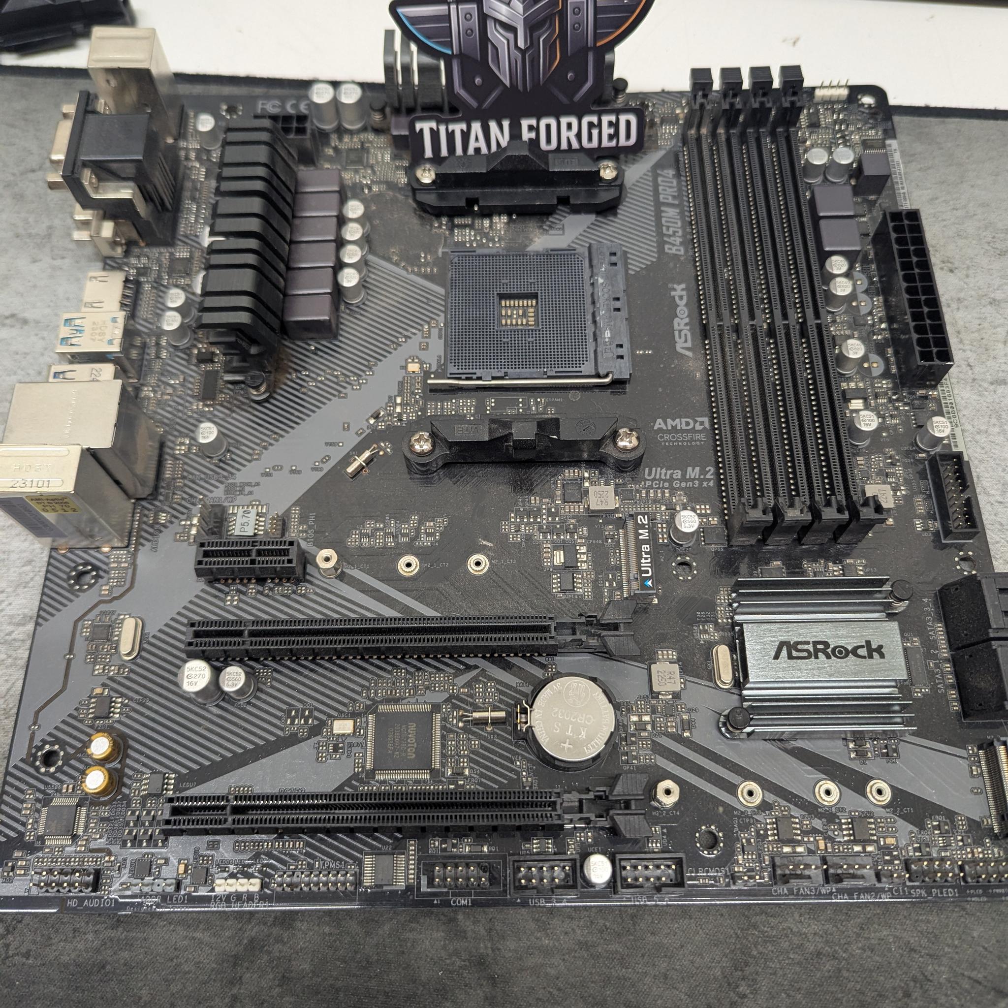 🧩 ASRock B450M PRO4 R2.0 | AM4 Micro ATX Motherboard